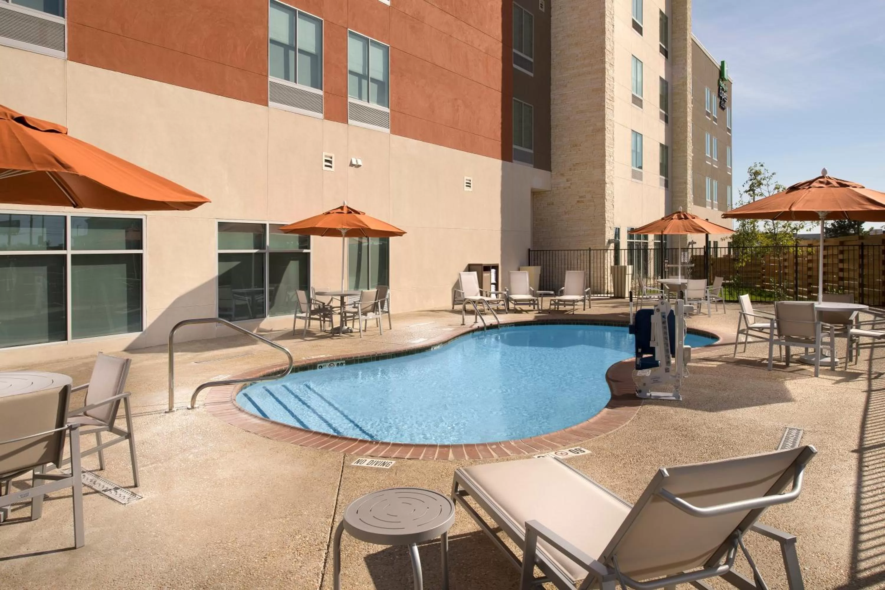 Swimming pool in Holiday Inn Express & Suites San Antonio North-Windcrest by IHG