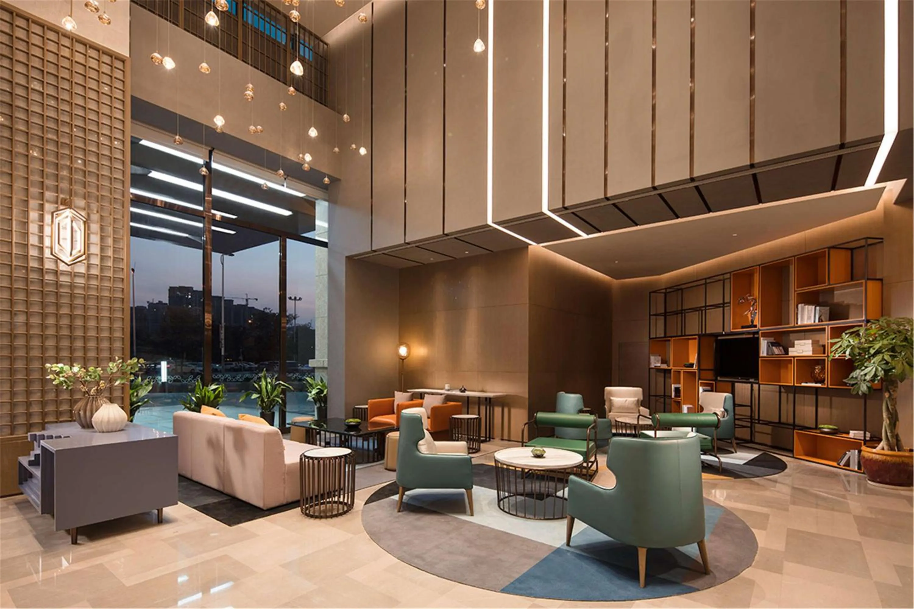 Lobby or reception in Hilton Garden Inn Xuzhou Yunlong