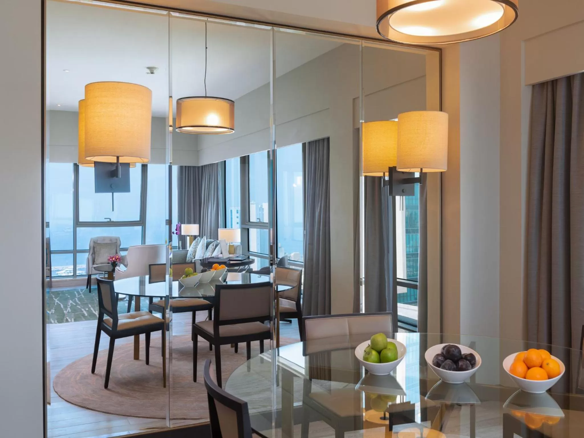 2 Bedroom Suite With 1 King Bed And 2 Twin Beds High Floor in Hyatt Regency Al Kout Mall