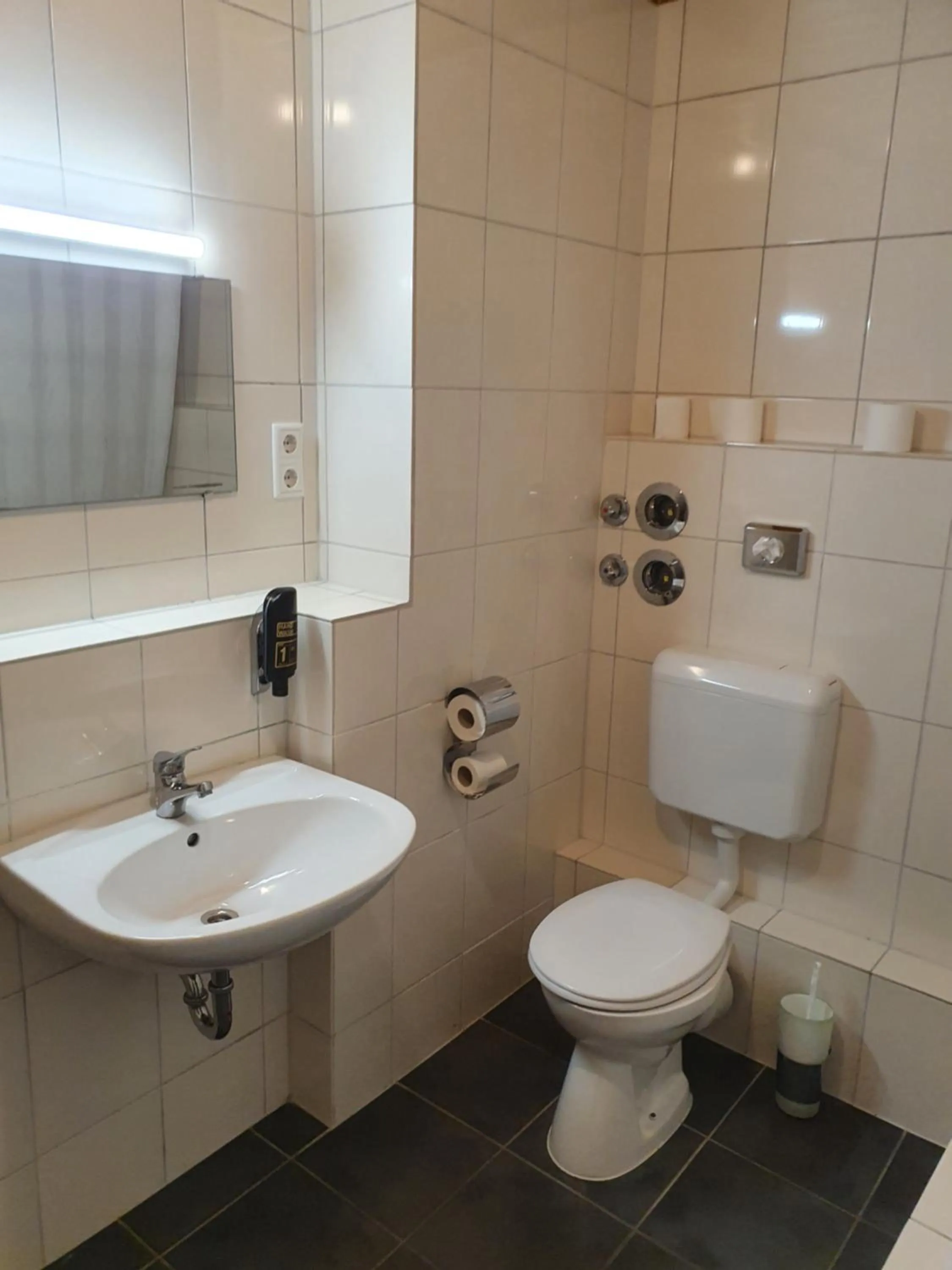 Toilet in Pension Seibel