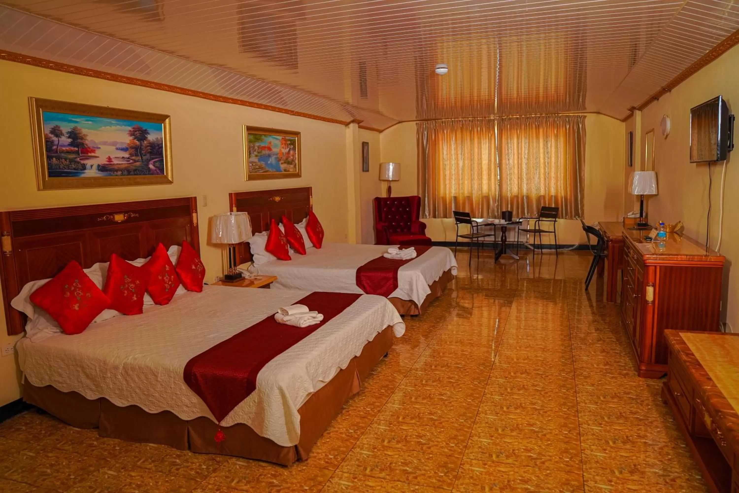 Bed in Metro Hotel Couva