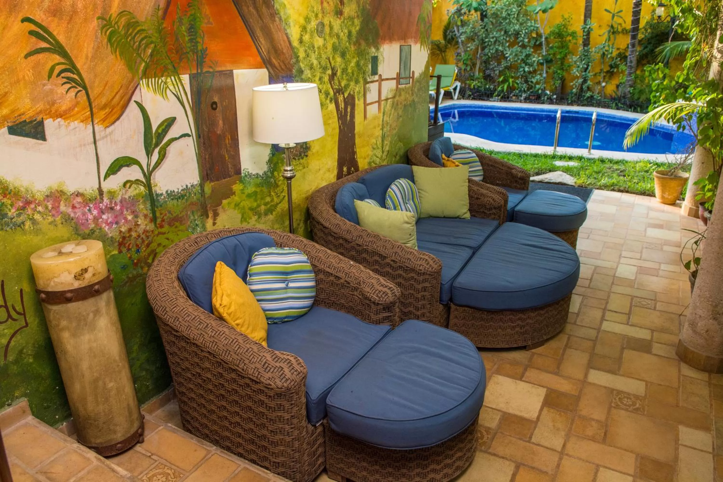 Garden in Hacienda Boutique B&B and Spa Solo Adultos