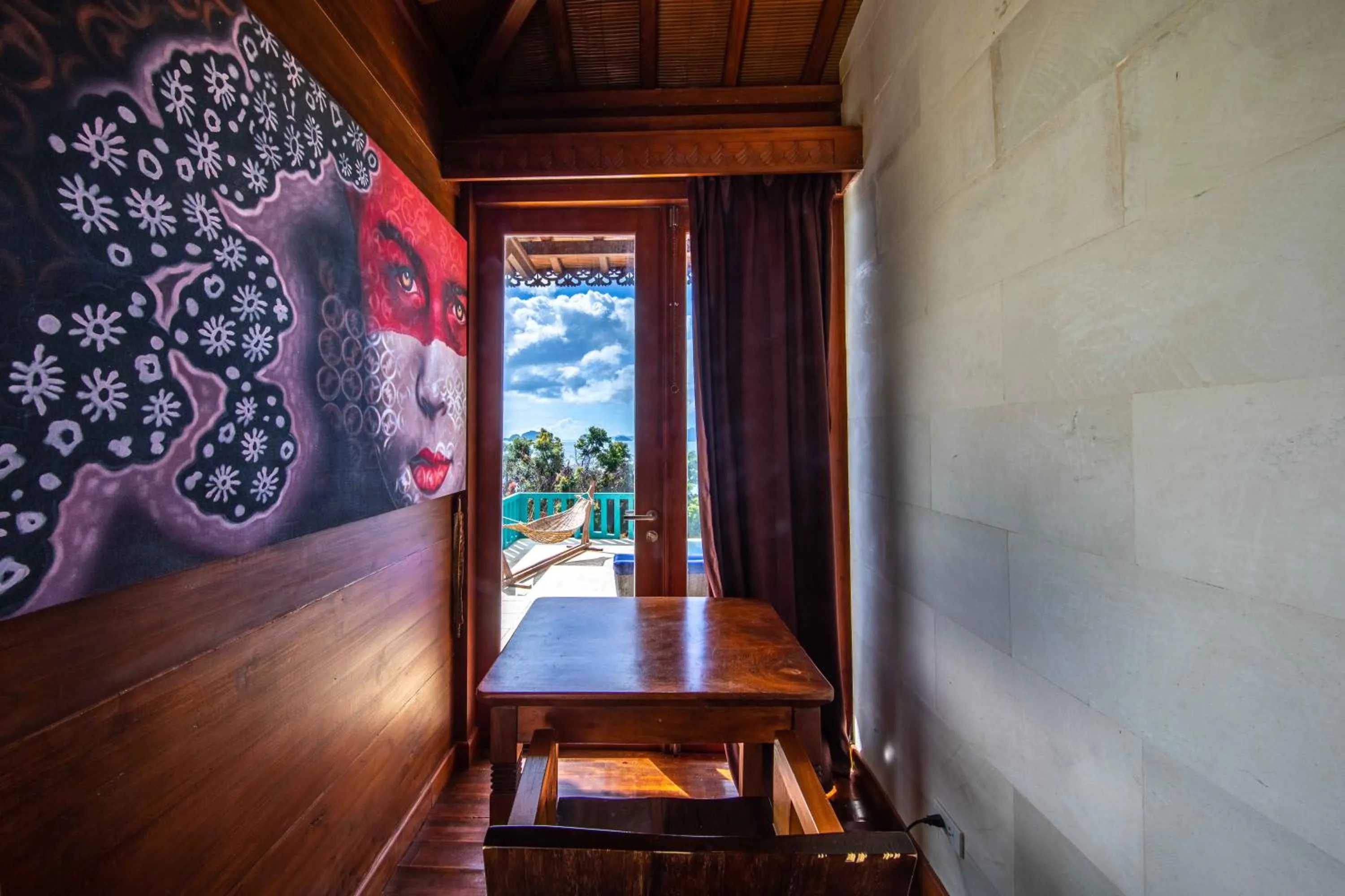 Seating area in Karuna El Nido Villas