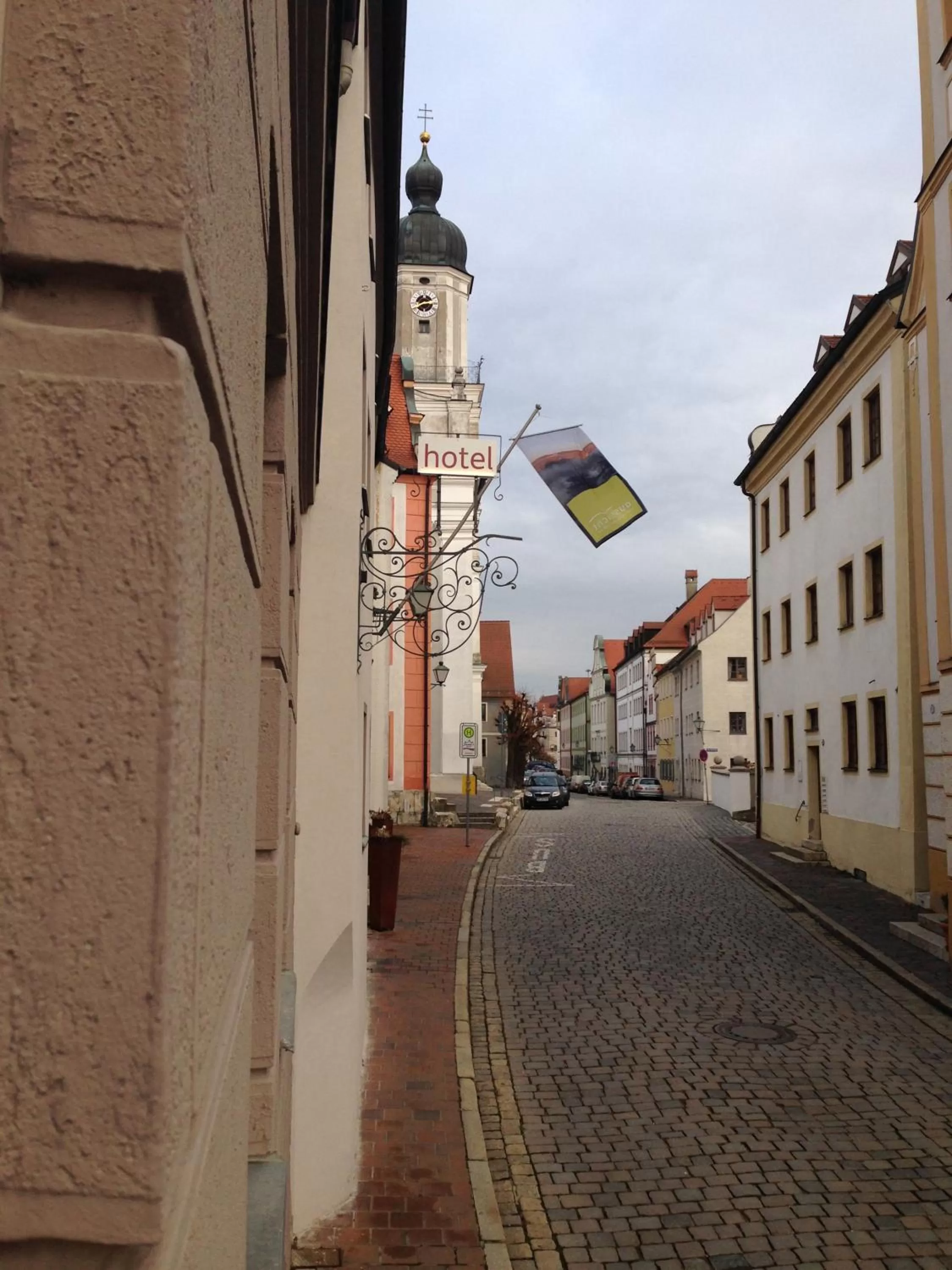 Facade/entrance in aussicht bio hotel restaurant cafe