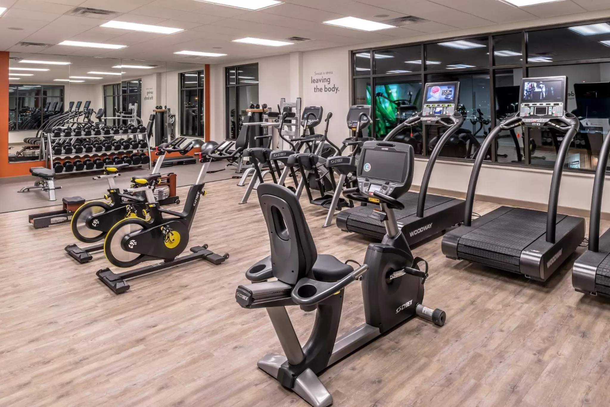 Fitness centre/facilities in EVEN Hotel Eugene by IHG