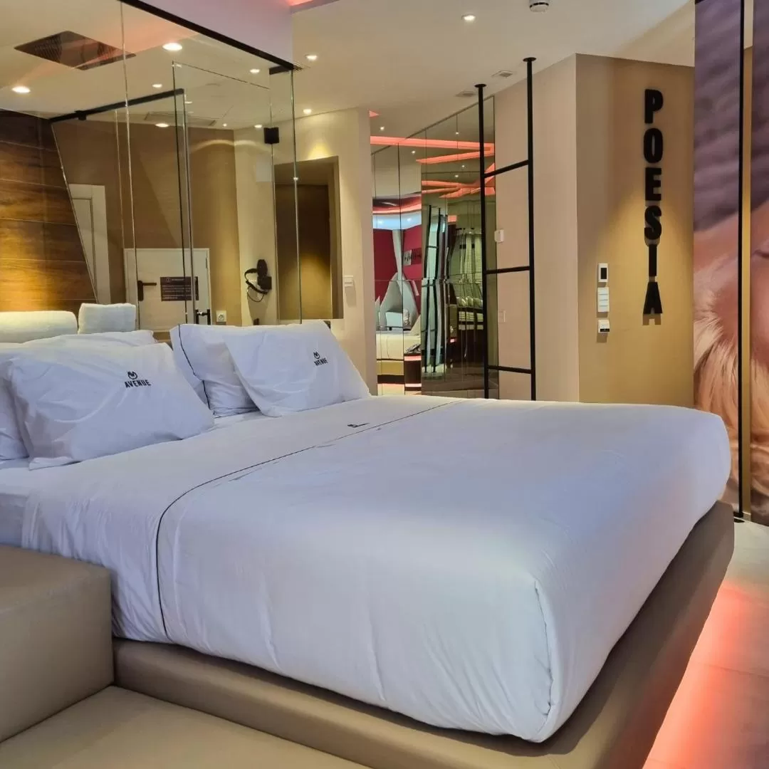 Bed in Hotel Avenue