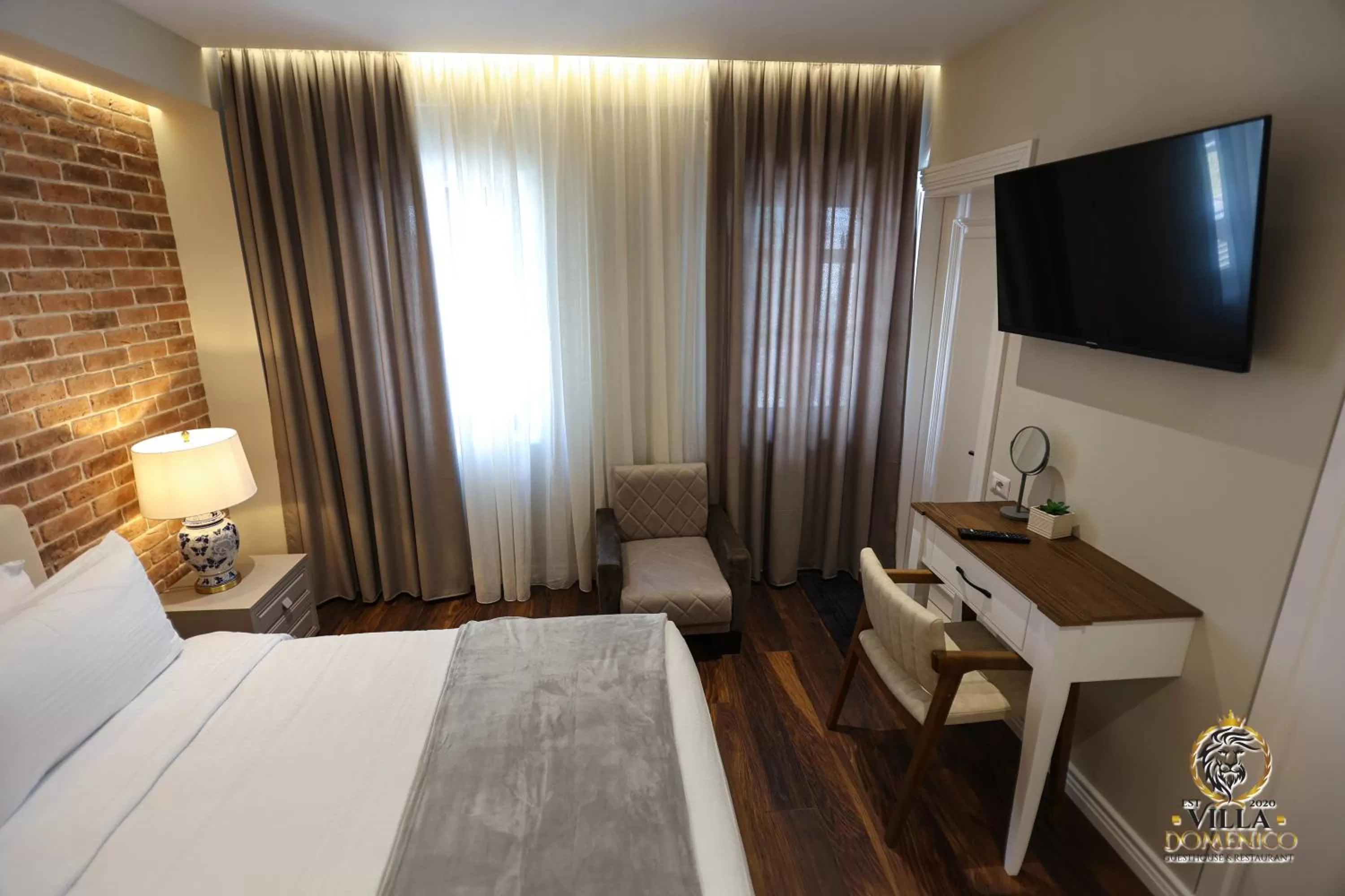 Bed in Villa Domenico Korce