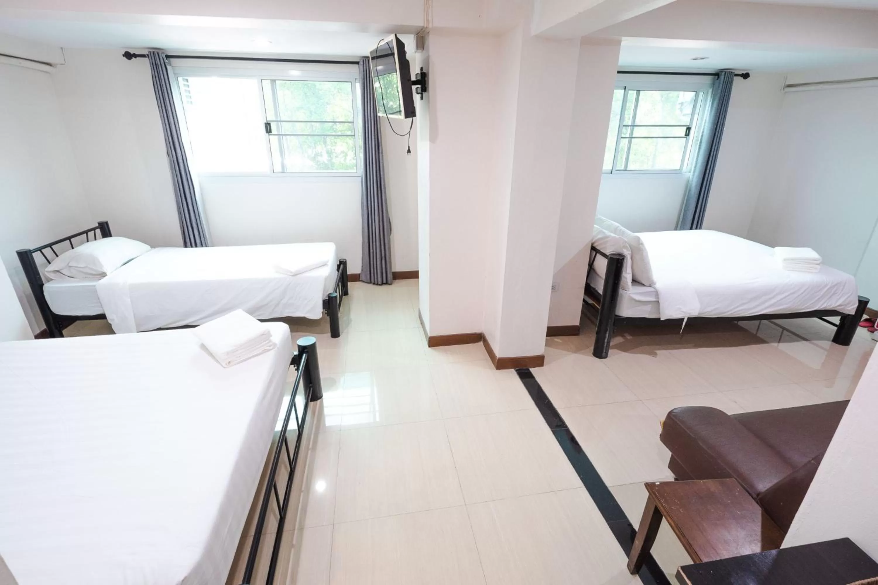 Bed in Don Muang Hotel