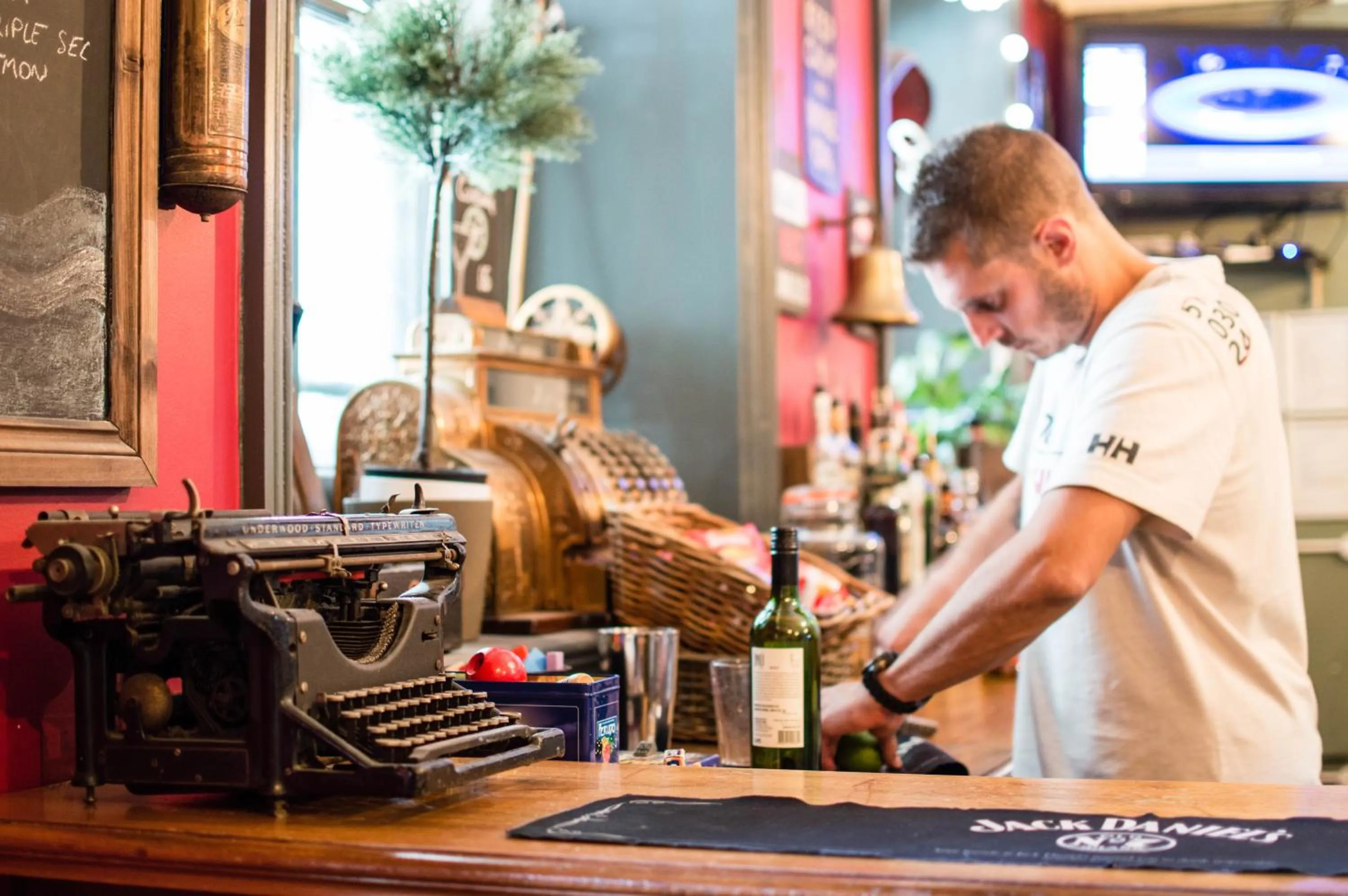 Staff in Palmers Lodge Swiss Cottage