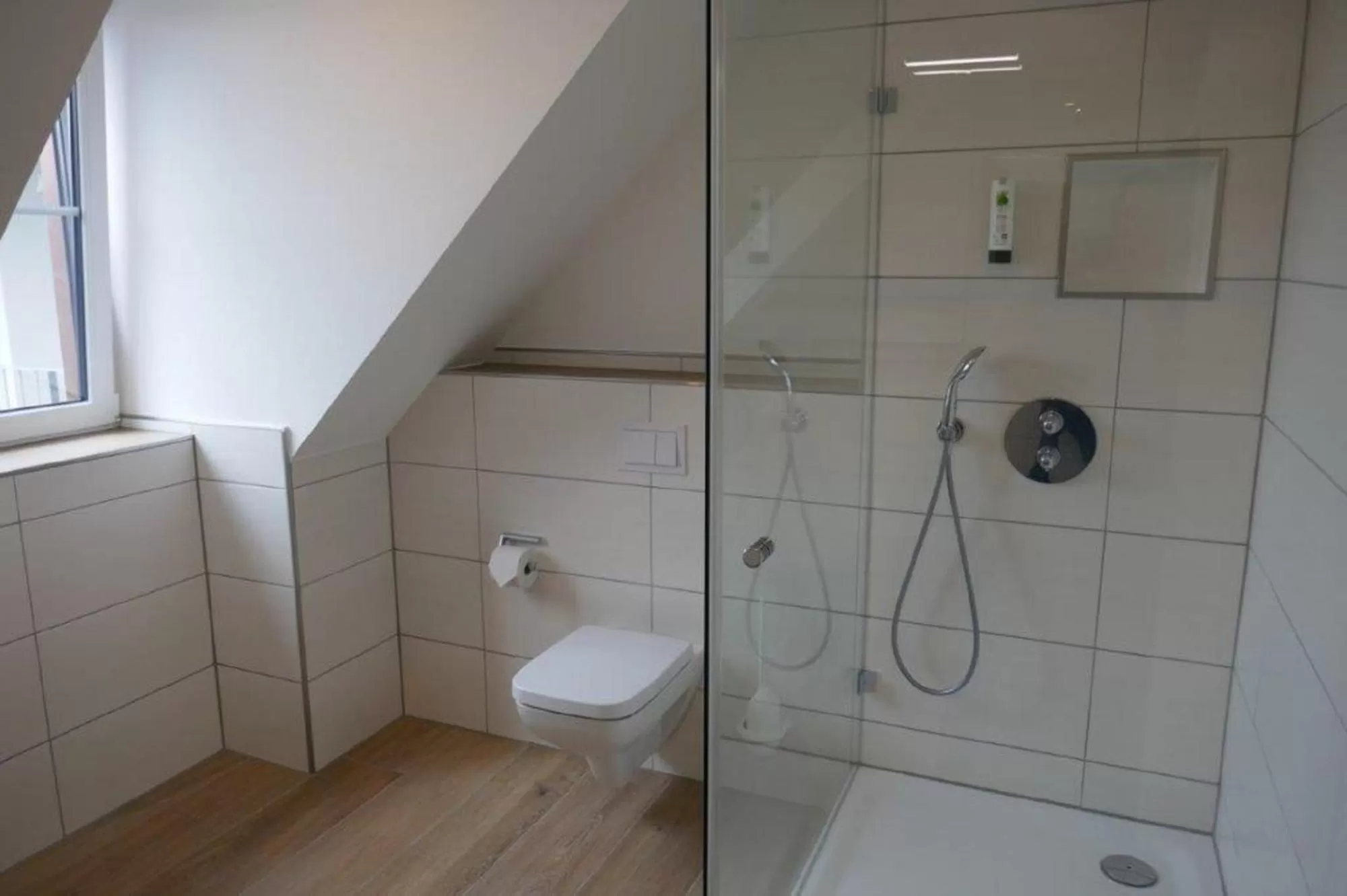 Shower in Hotel van Lendt garni