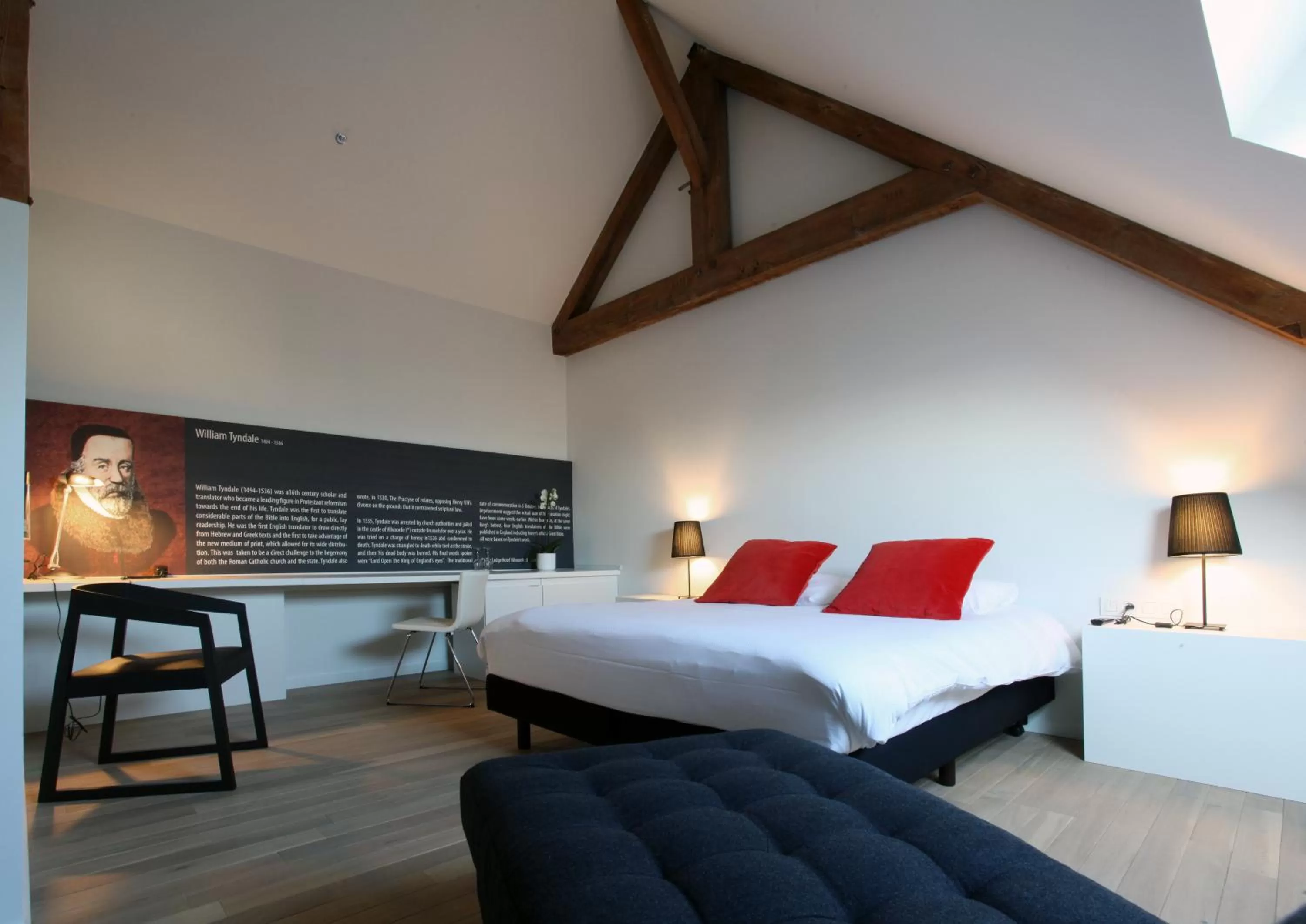 Photo of the whole room, Bed in Hotel The Lodge Vilvoorde