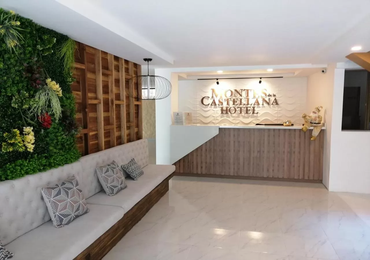 Lobby or reception in Hotel Montes De La Castellana