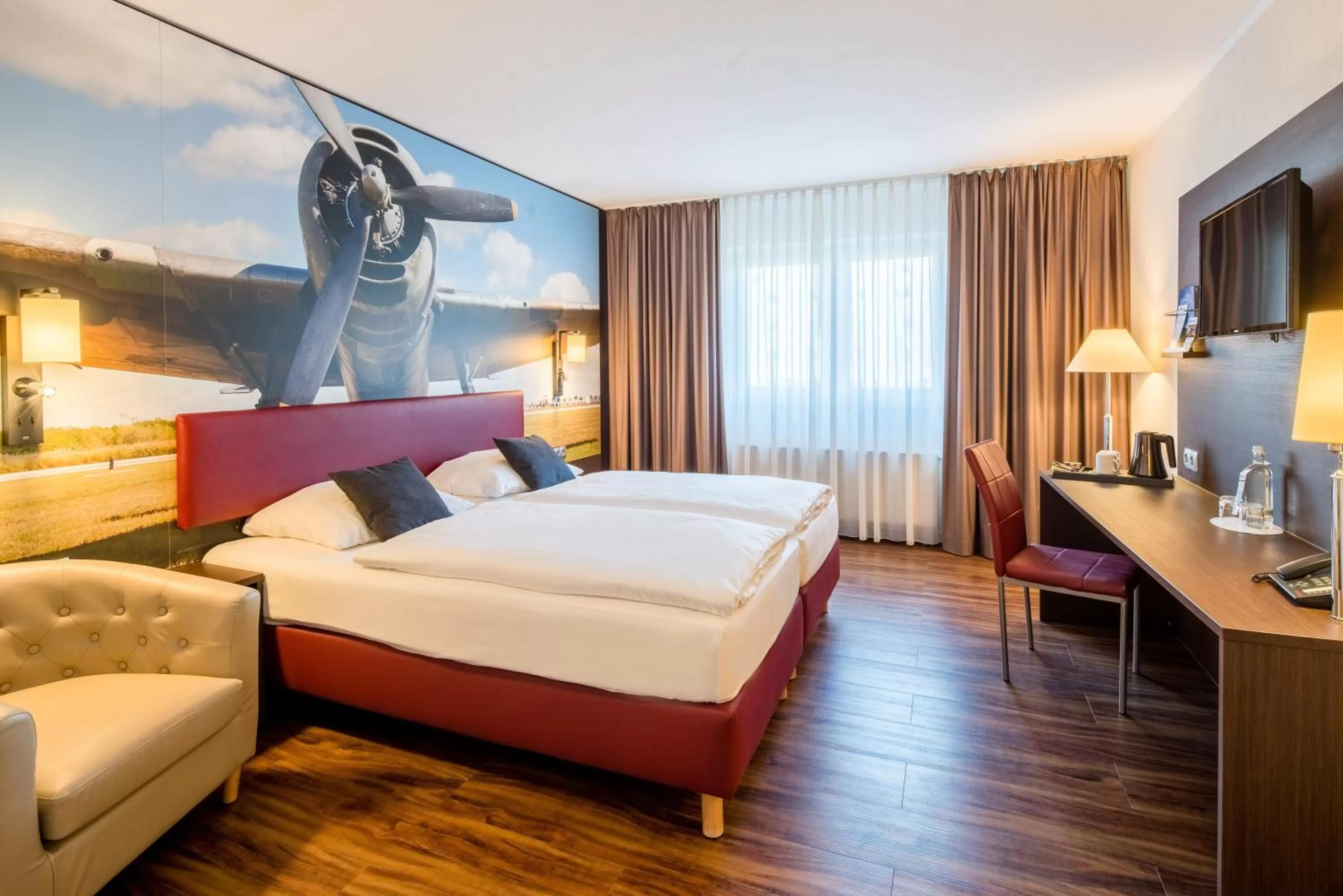 Comfort Plus Twin Room in Airways Hotels Frankfurt Airport West