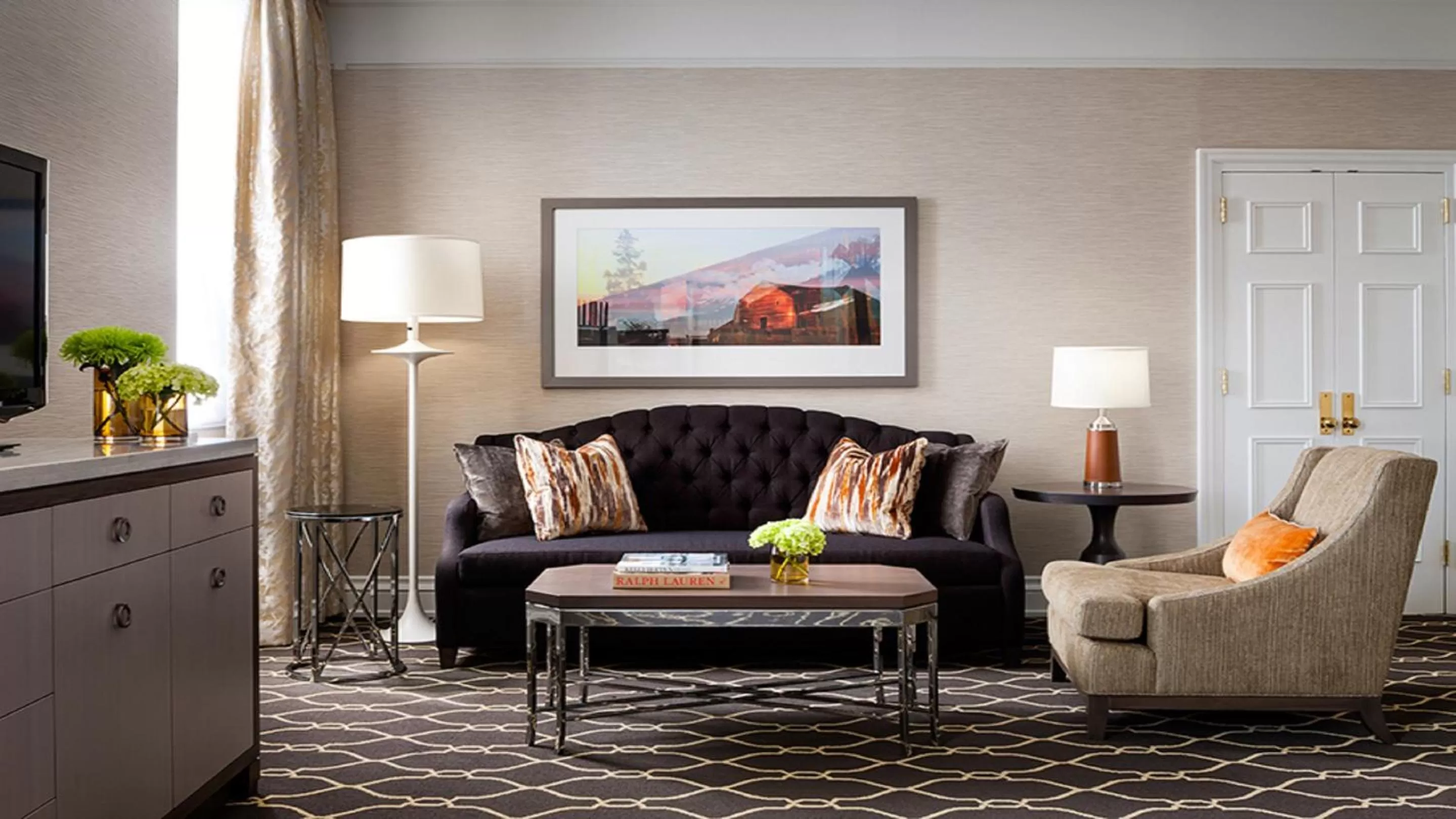 Seating area in Fairmont Palliser