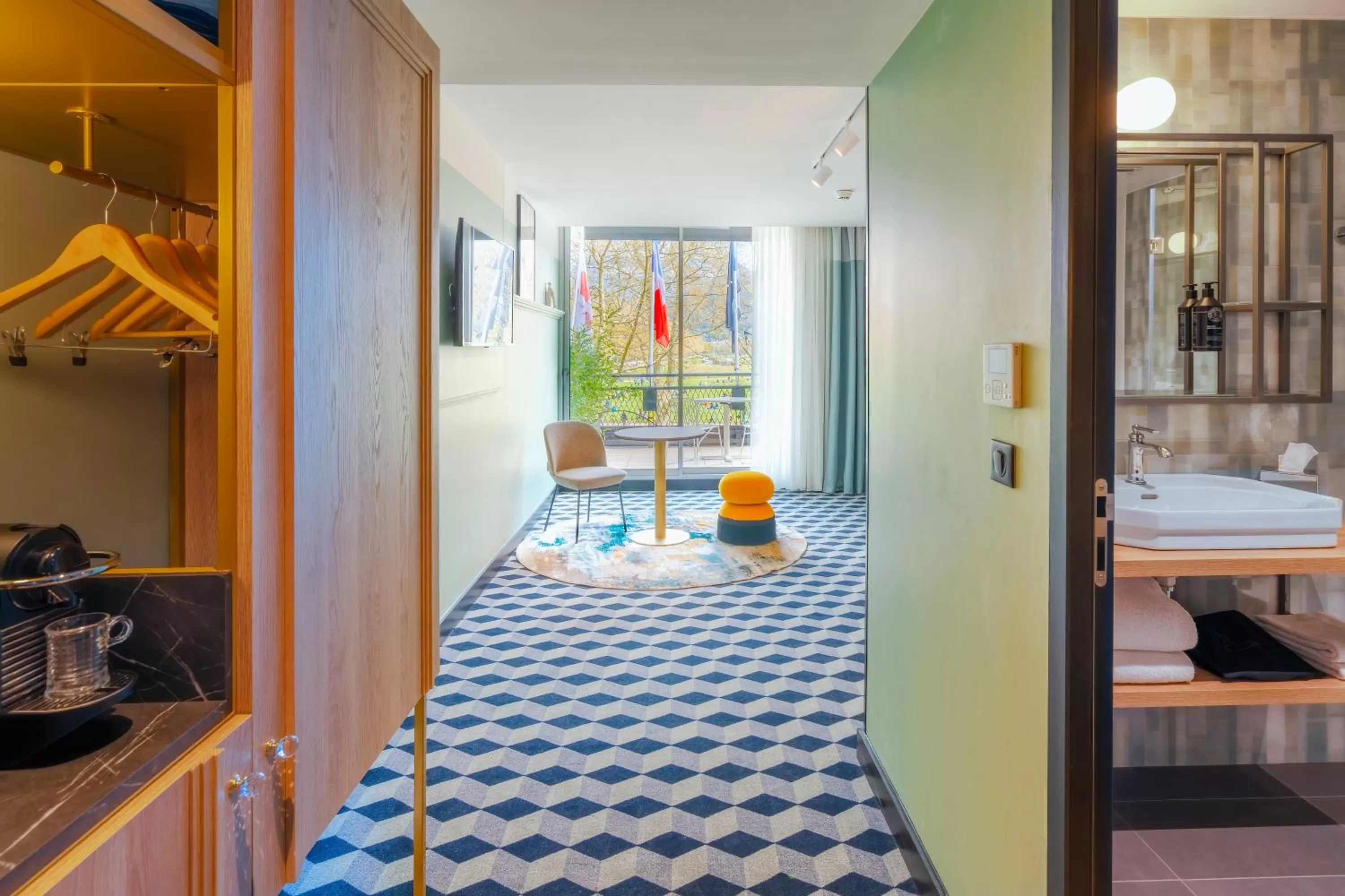 Bedroom in Le Splendid Hotel Lac D'Annecy - Handwritten Collection