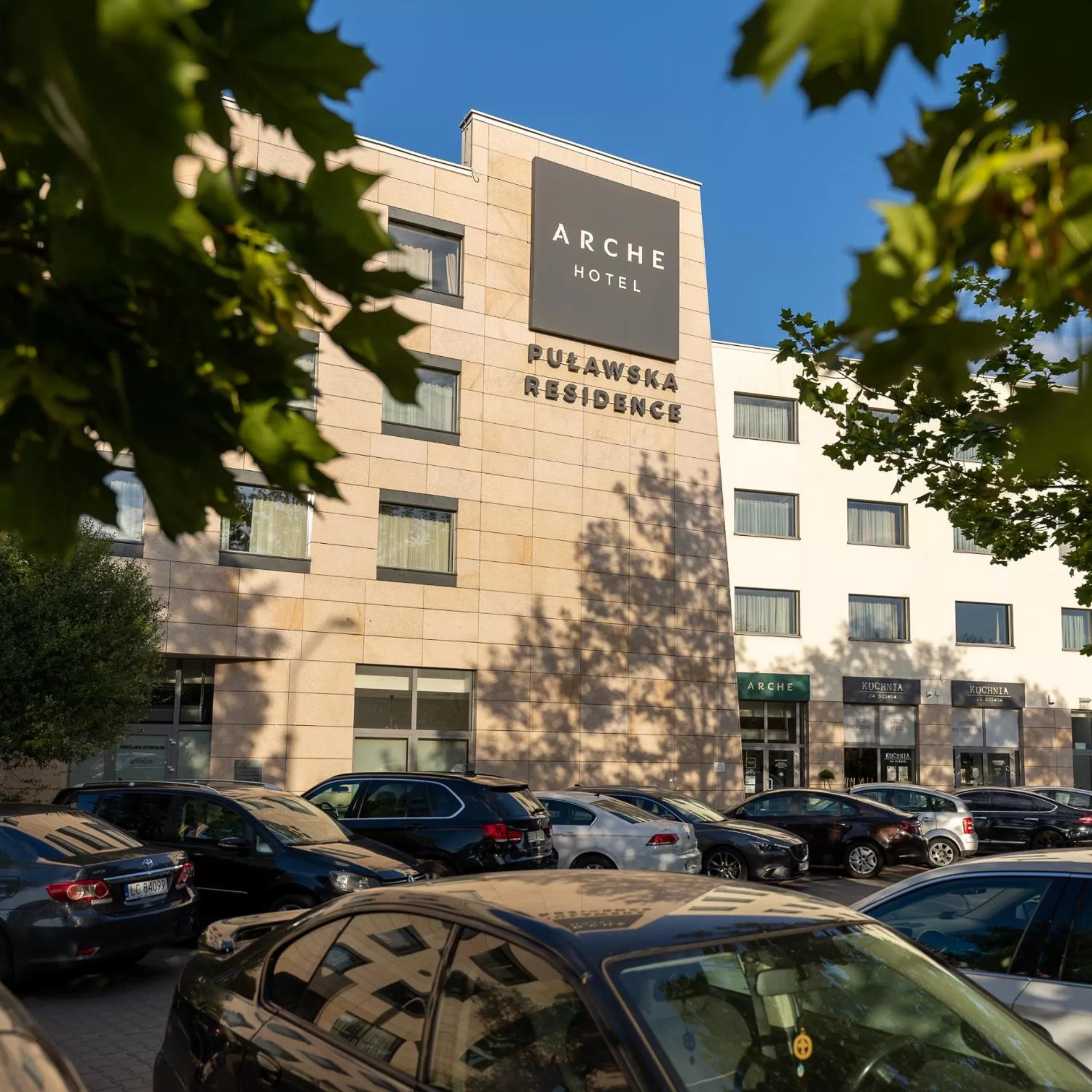 Property building in Arche Hotel Puławska Residence Warszawa