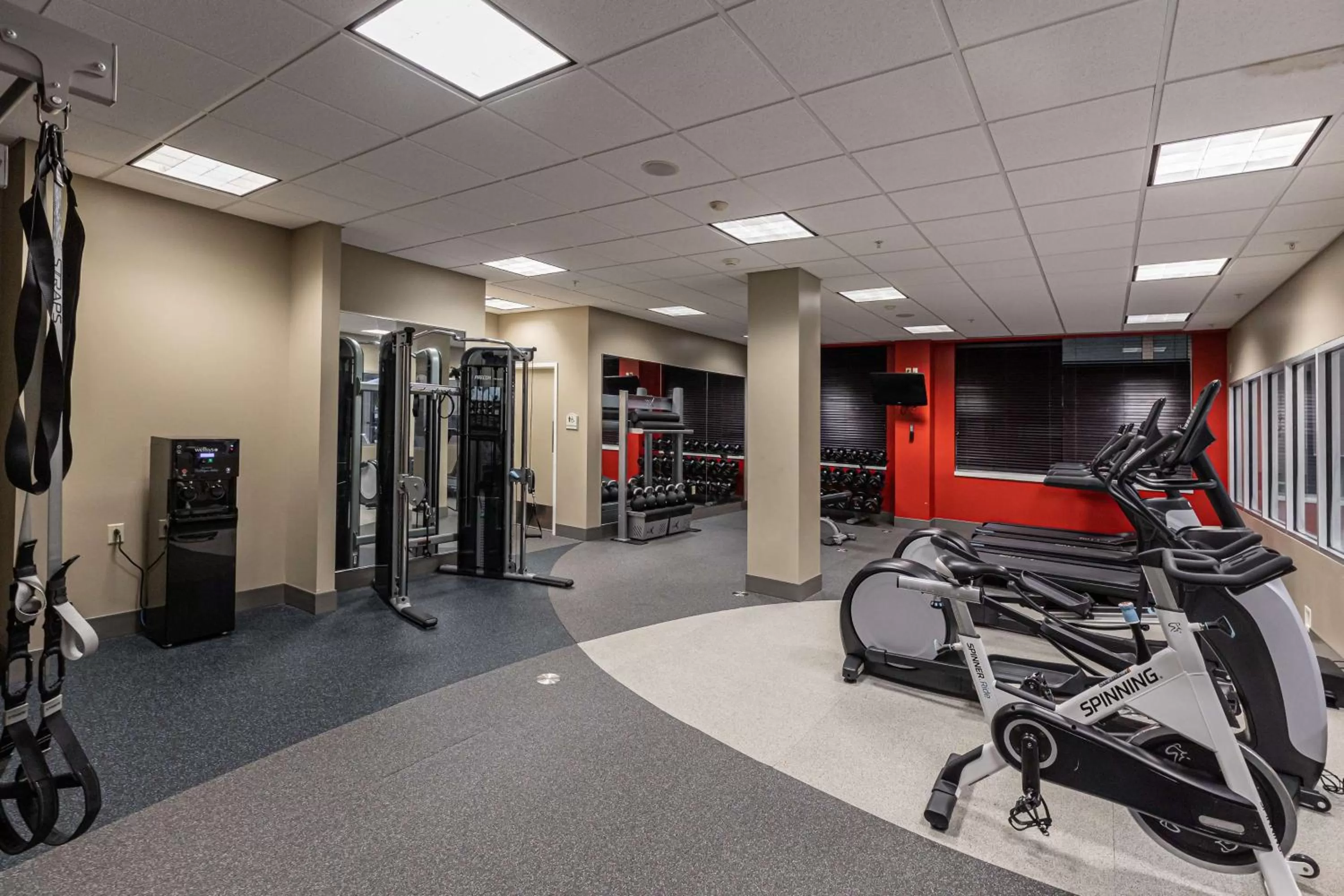 Fitness centre/facilities in Hilton Garden Inn Ithaca