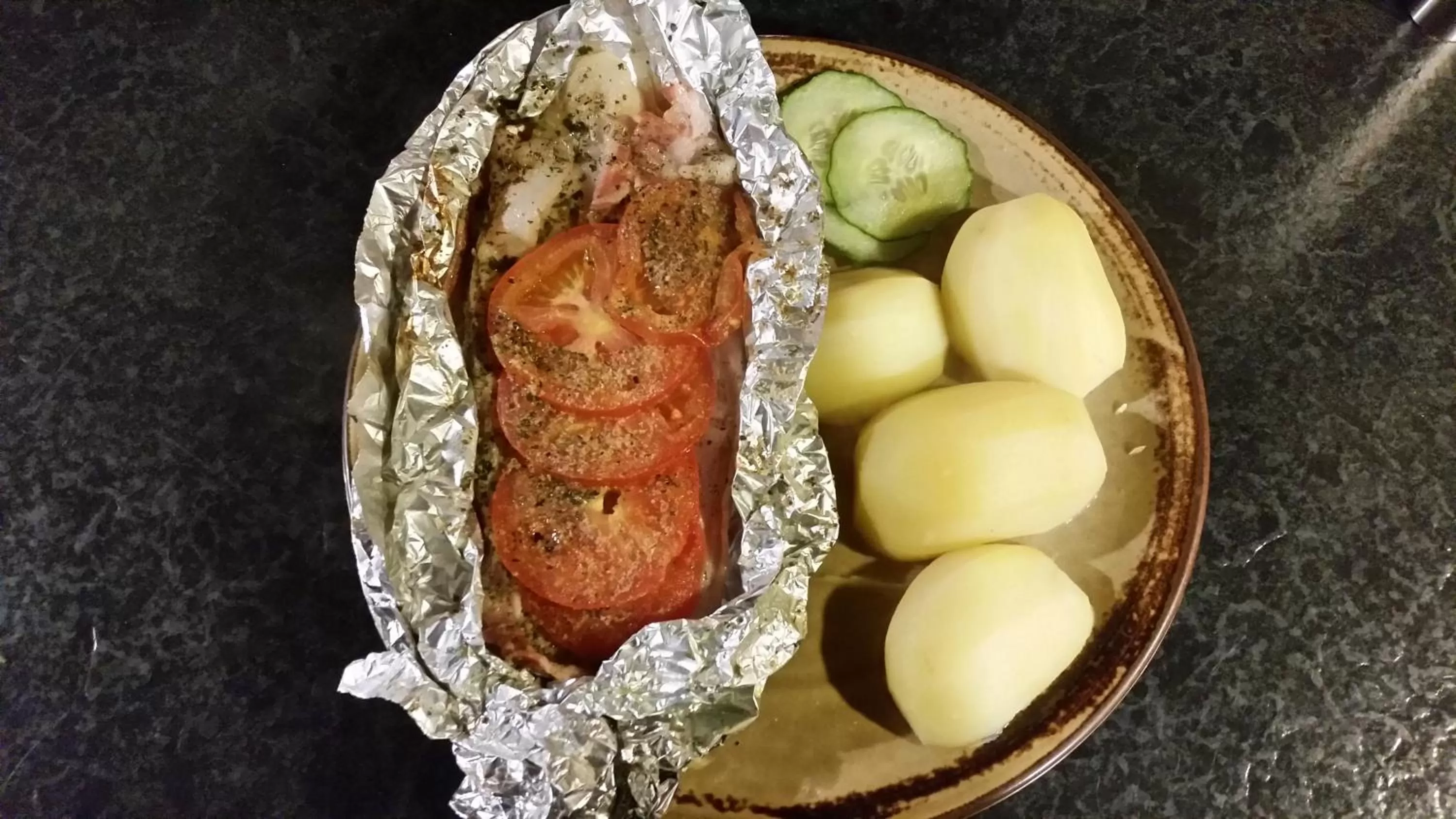 Food close-up in Adler Gaststube Hotel Biergarten