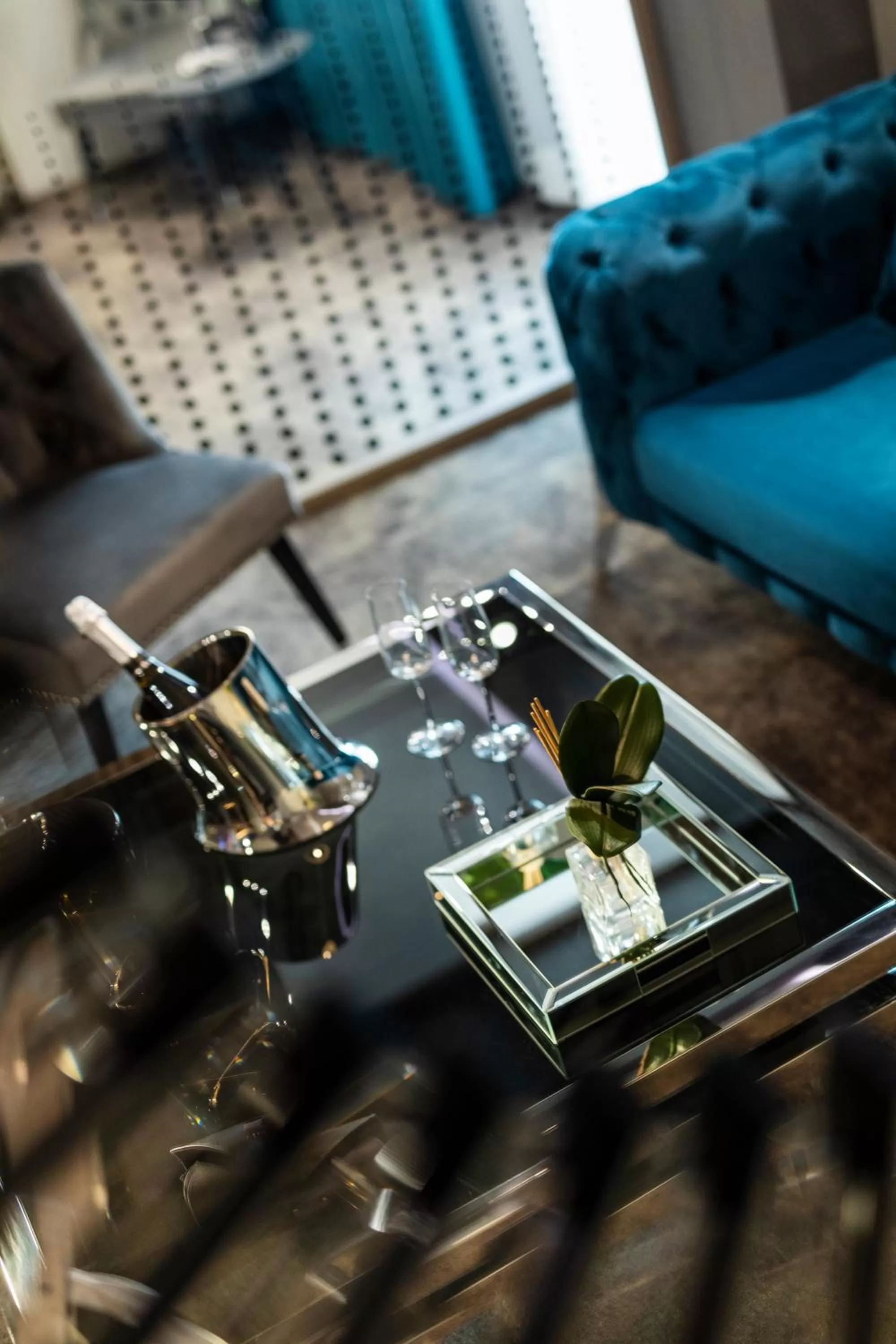 Decorative detail in -- ESTE PARK HOTEL -- part of Urban Chic Luxury Design Hotels - Parking & Compliments - next to Shopping & Dining Mall Plovdiv