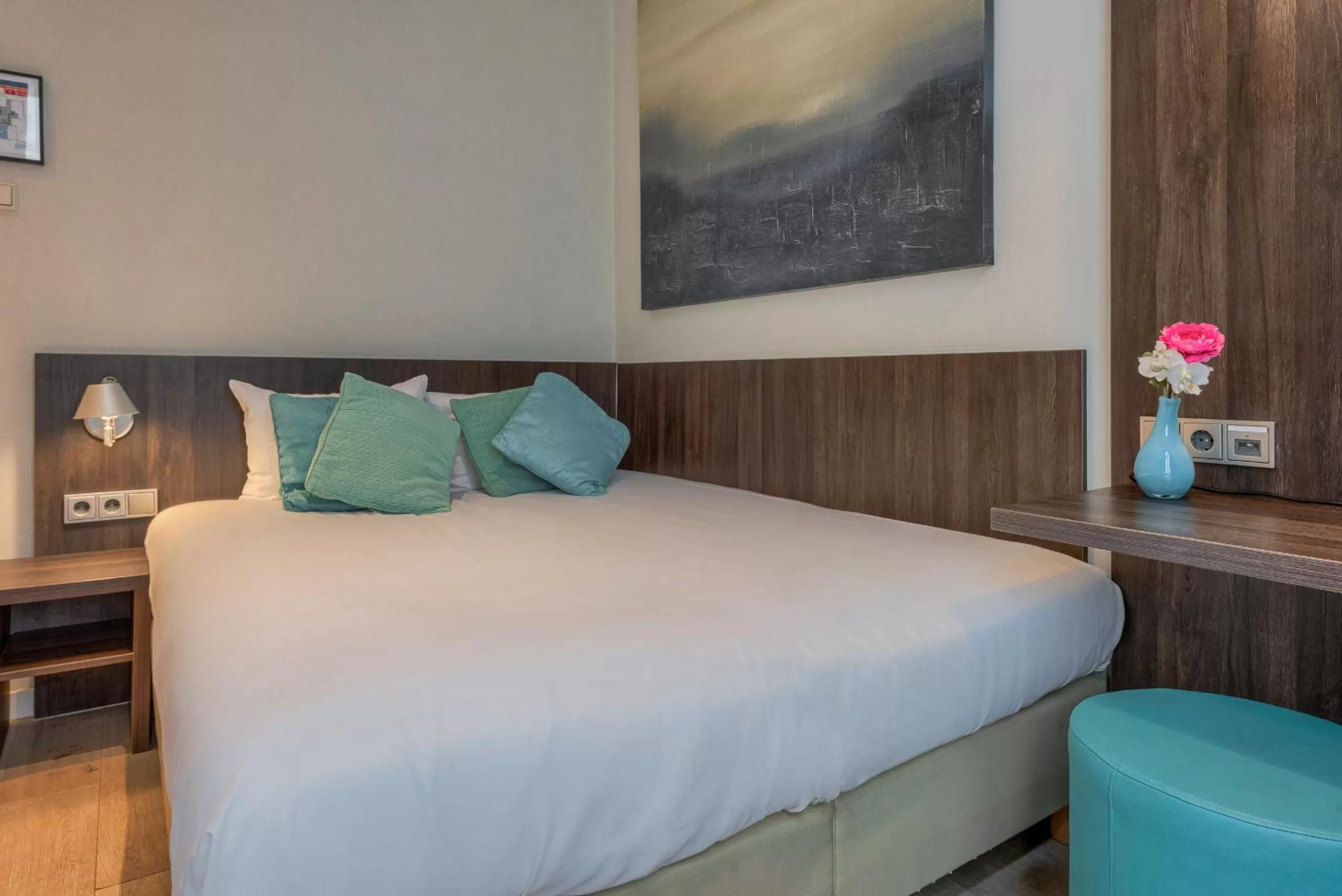 Bed in Hotel Damsquare