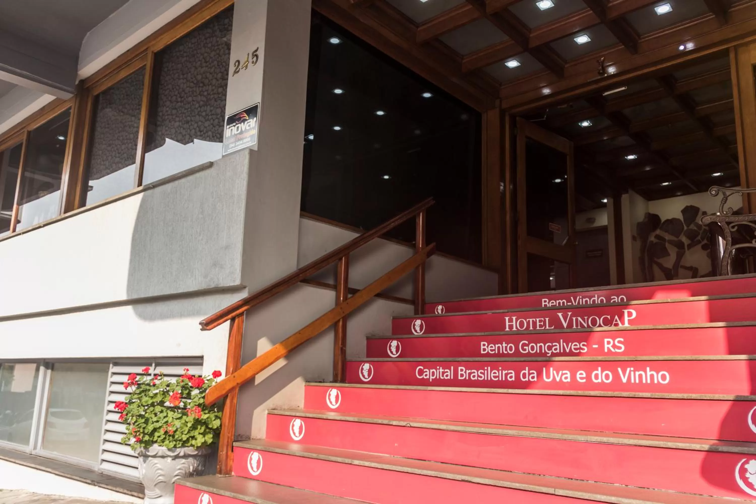 Facade/entrance in Hotel Vinocap