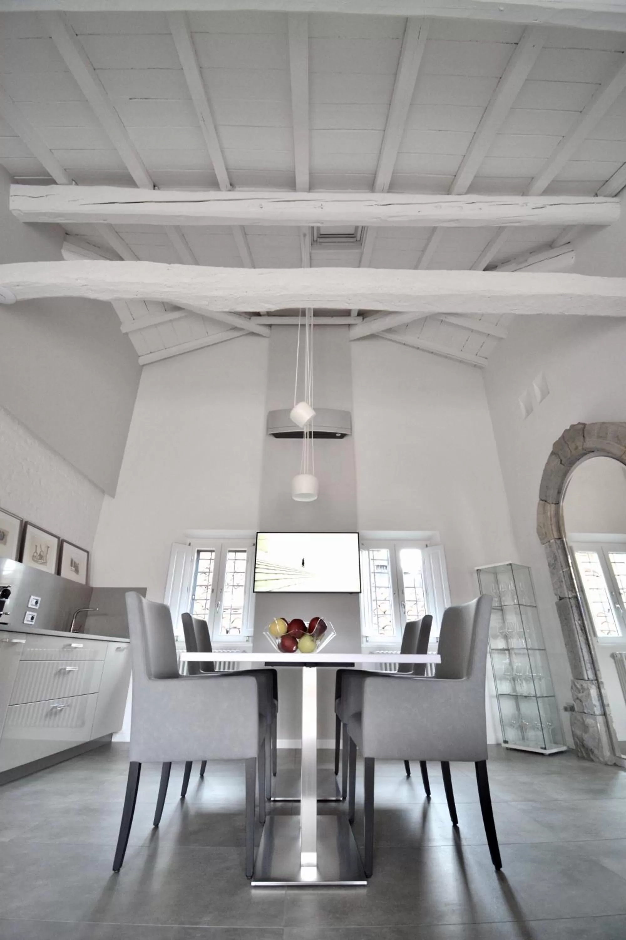 Communal lounge/ TV room, Dining Area in Rubiera Relais B&B