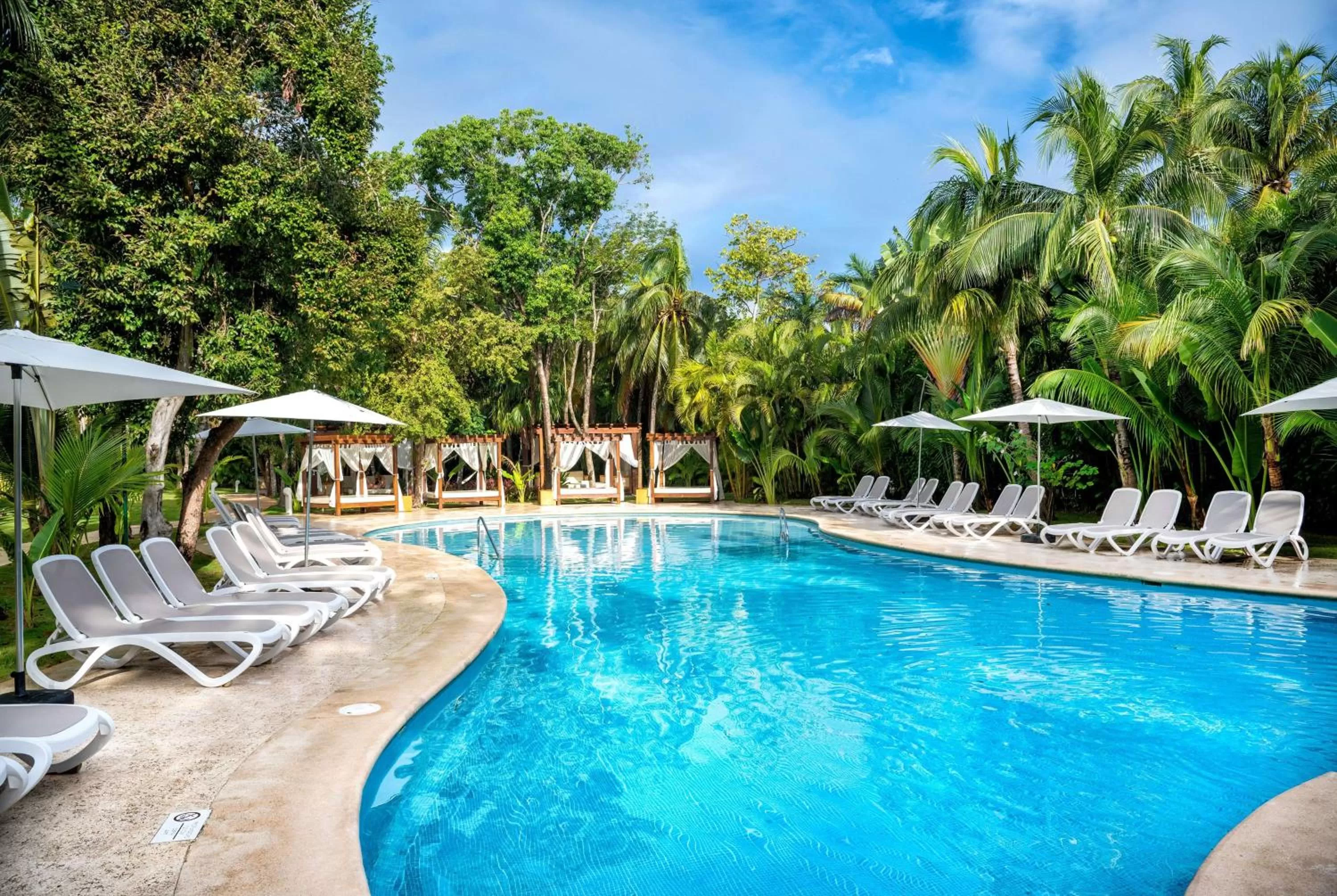 Pool view in Viva Maya by Wyndham, A Trademark All Inclusive Resort