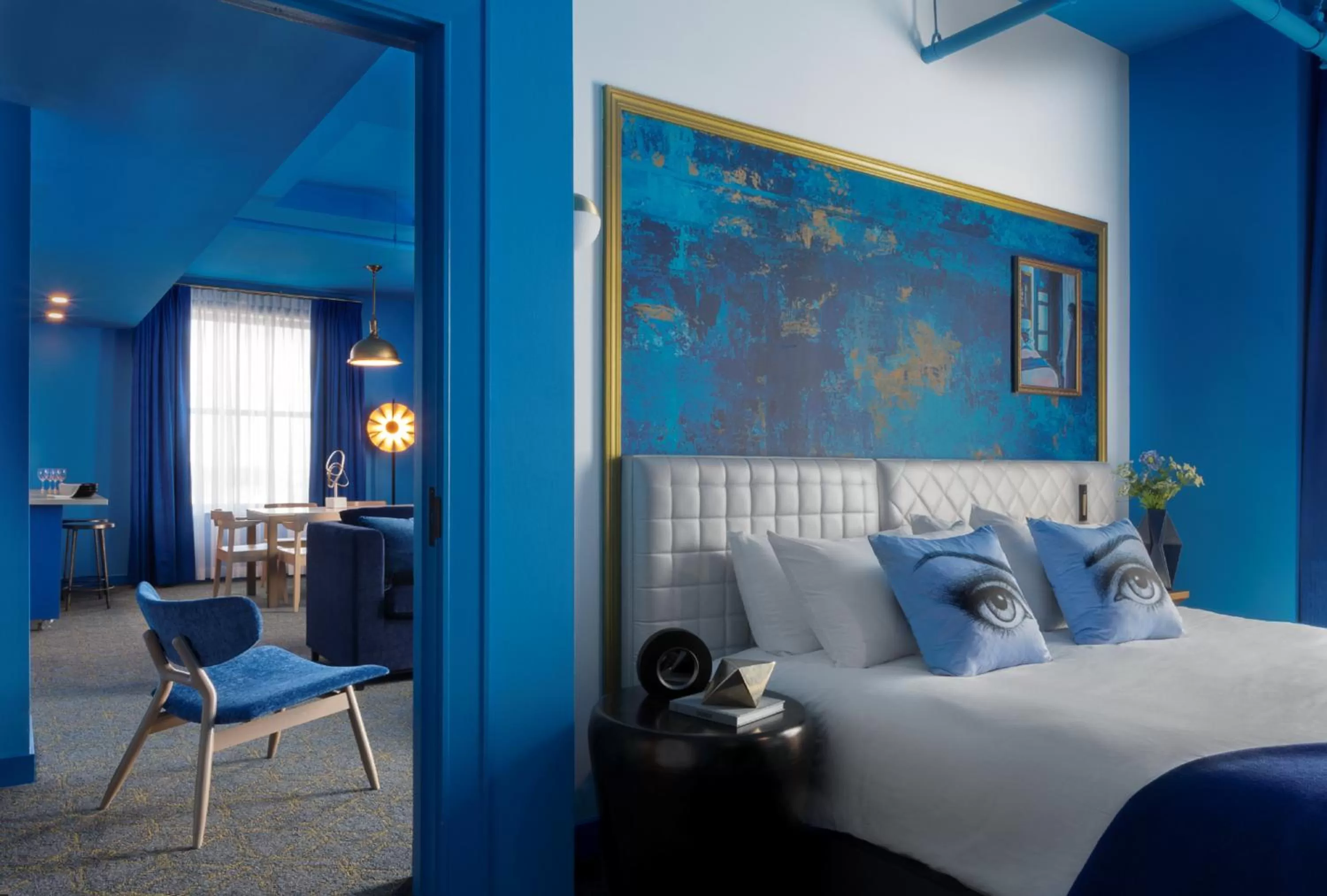 Bed in Angad Arts Hotel St Louis, Tapestry Collection by Hilton