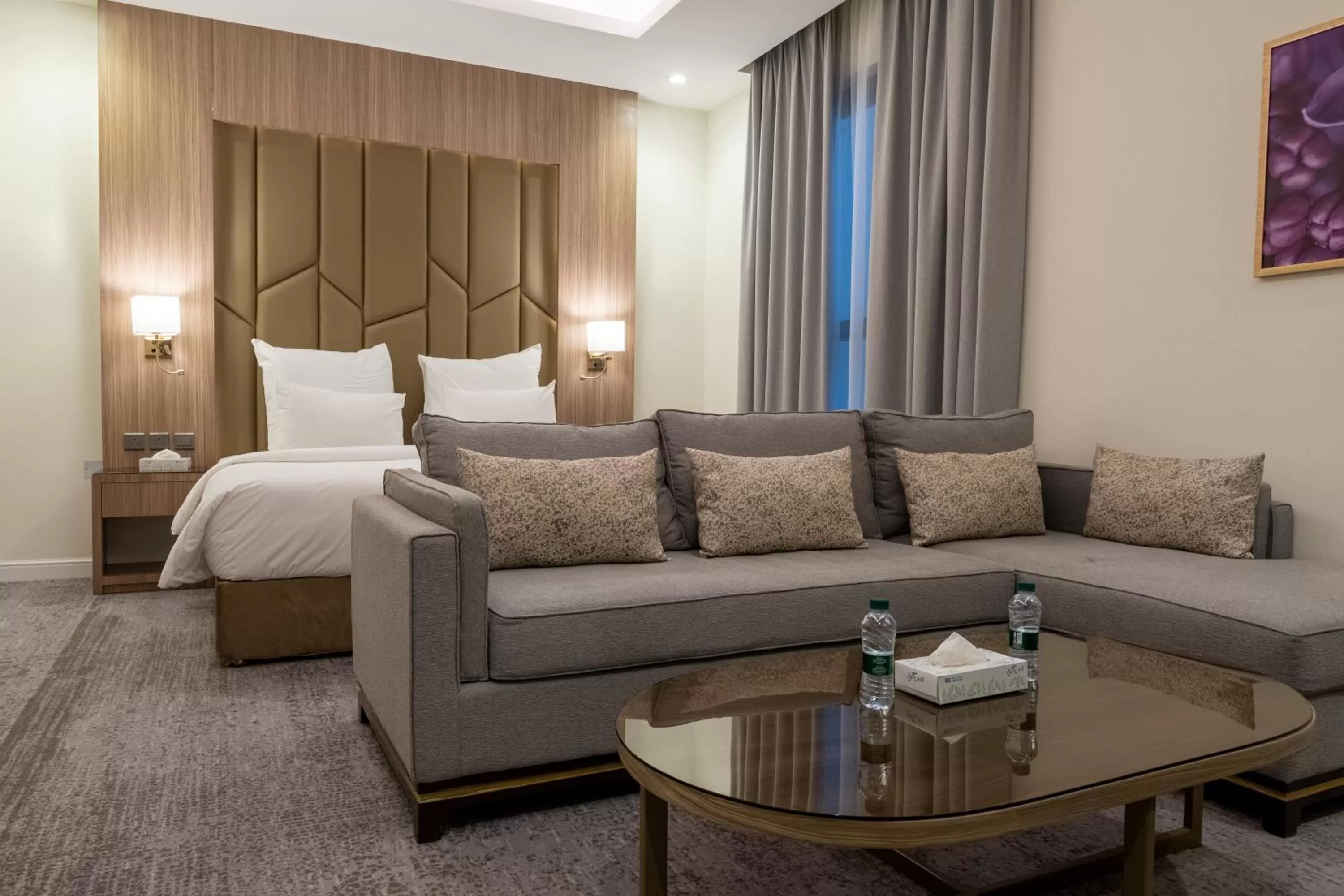 Bed in Karim Hotel Riyadh