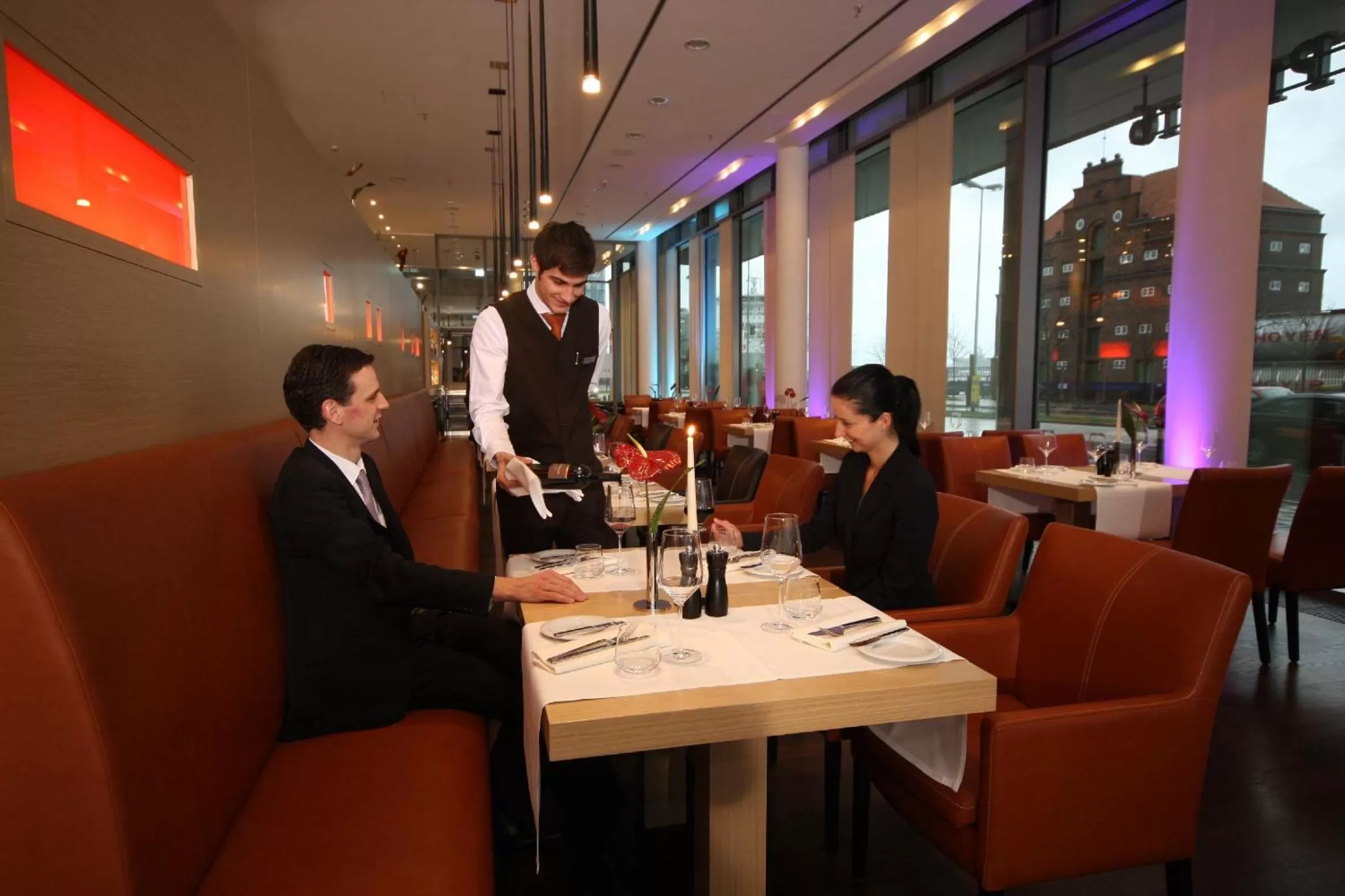 Restaurant/places to eat in ATLANTIC Hotel Kiel