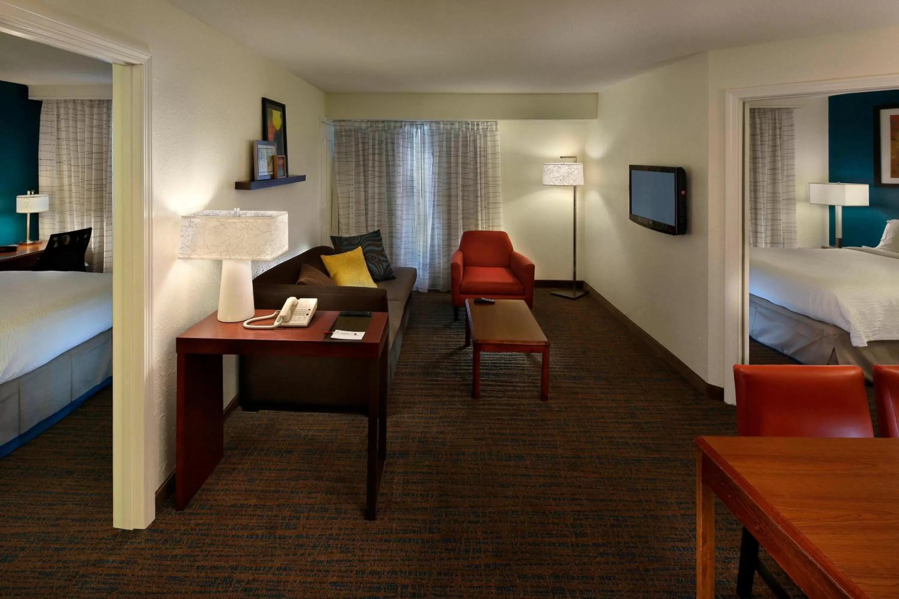 Bedroom, Bed in Residence Inn Danbury