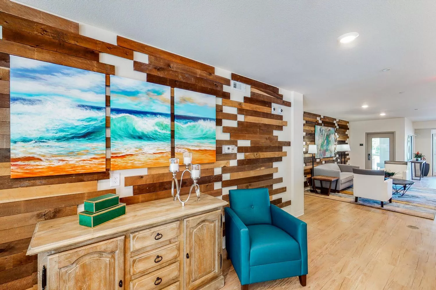 Lobby or reception in WaterWalk Extended Stay Raleigh Durham Research Triangle