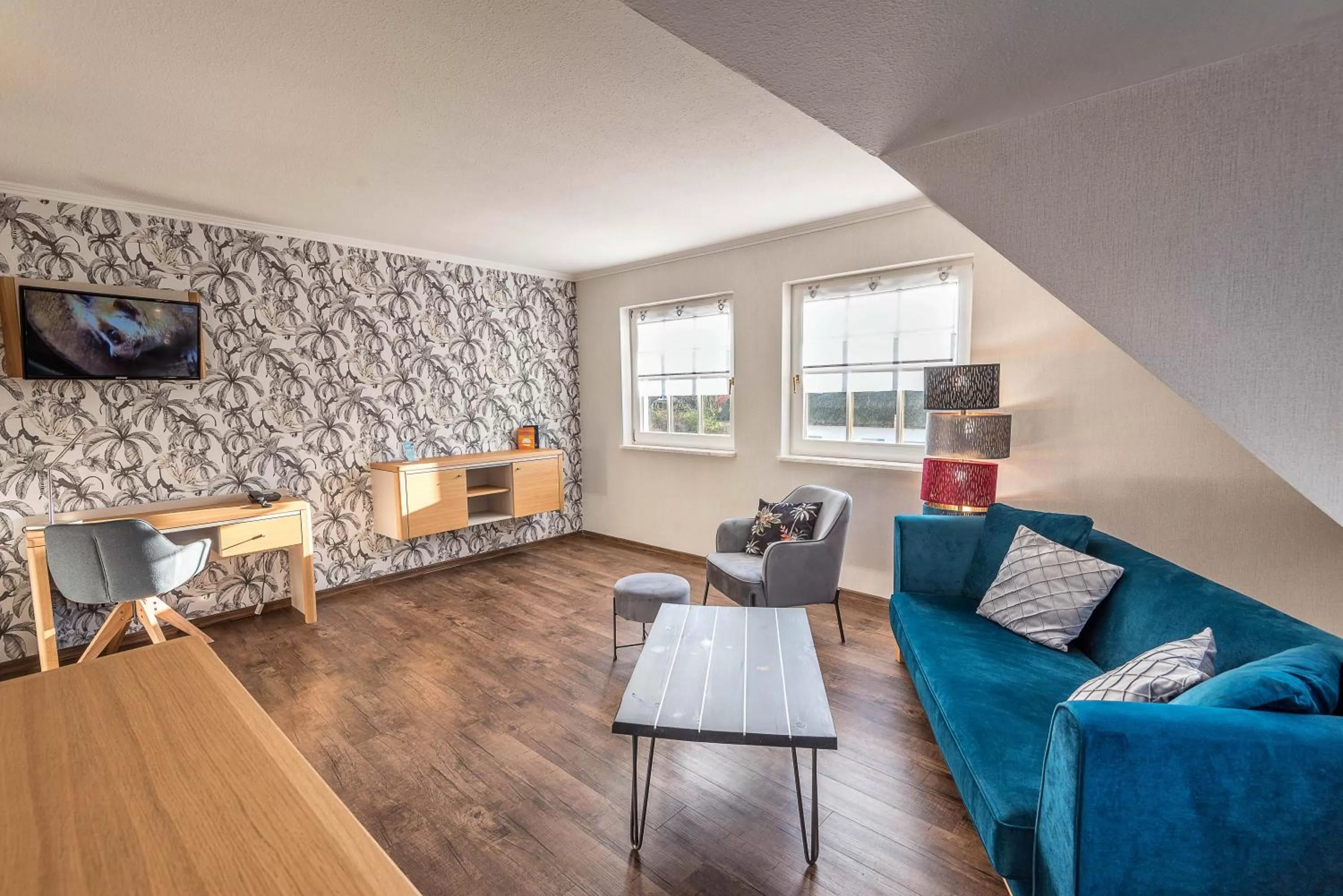 Living room in Landhotel Kastanienallee Putbus