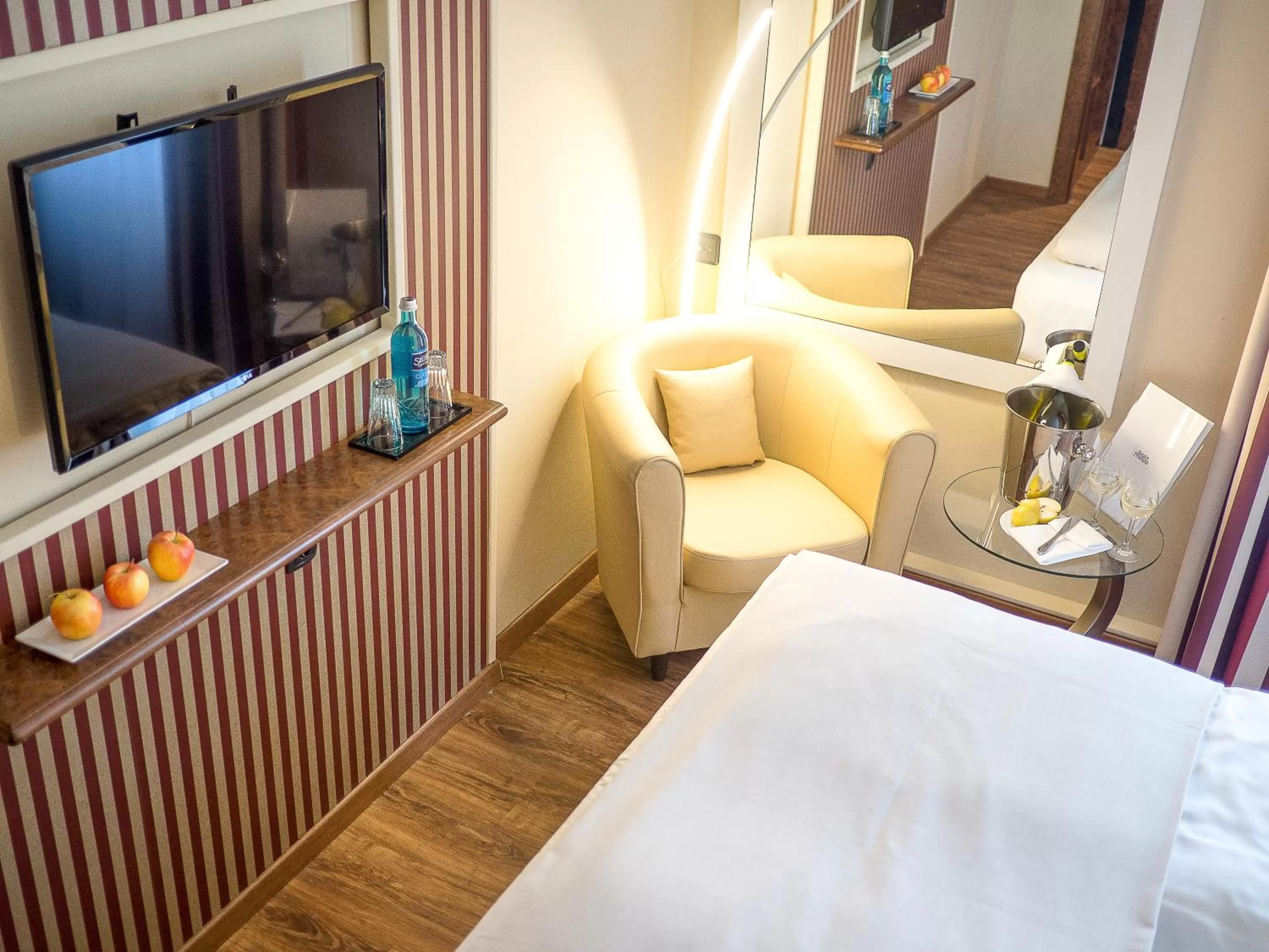 Bed in Hotel Primula