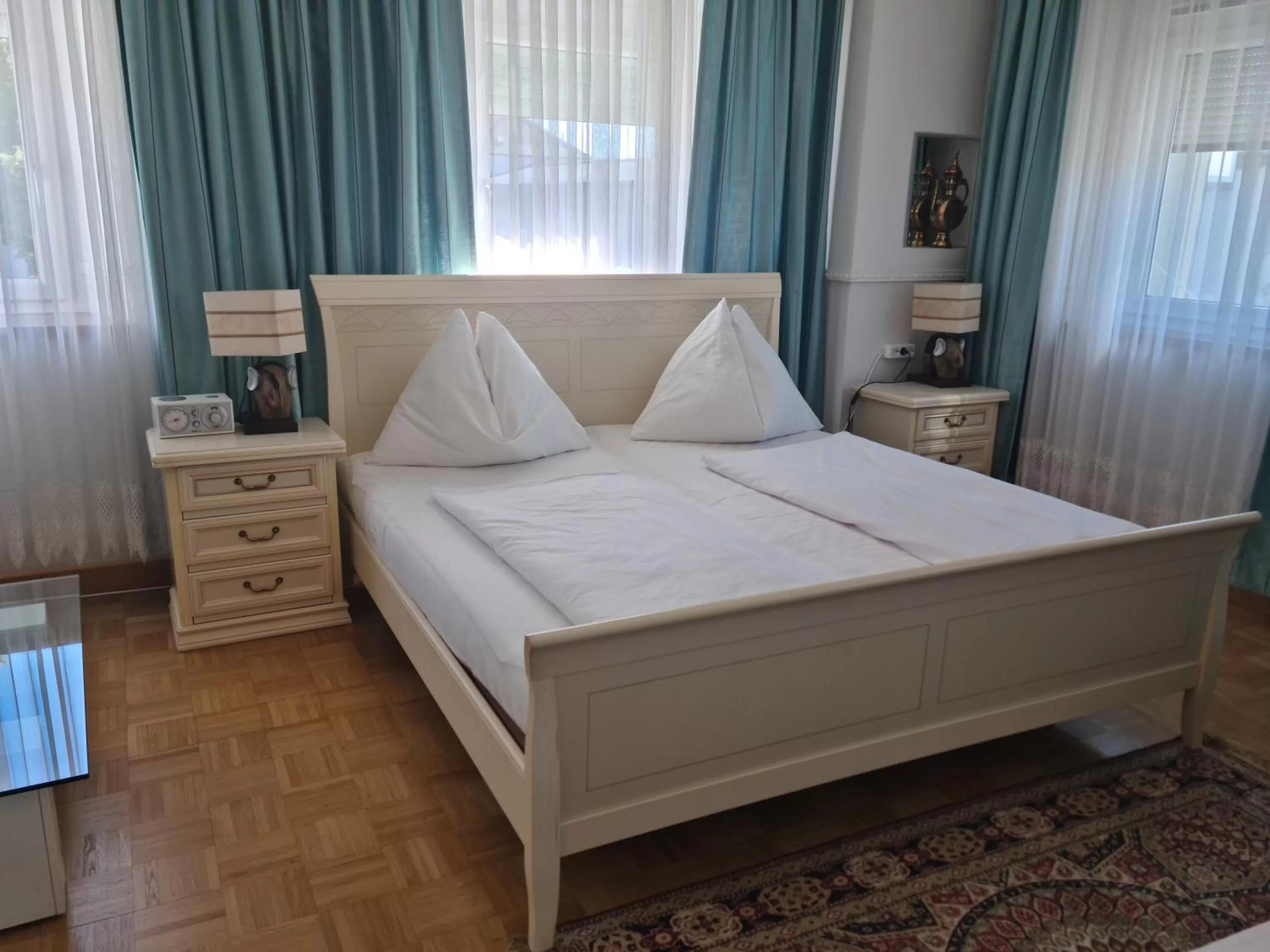 Bed in Höckner Plaza Hotel