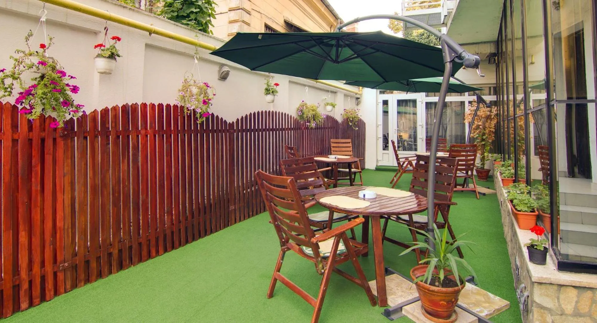 Balcony/Terrace in Atrium Hotel Bucharest City Center