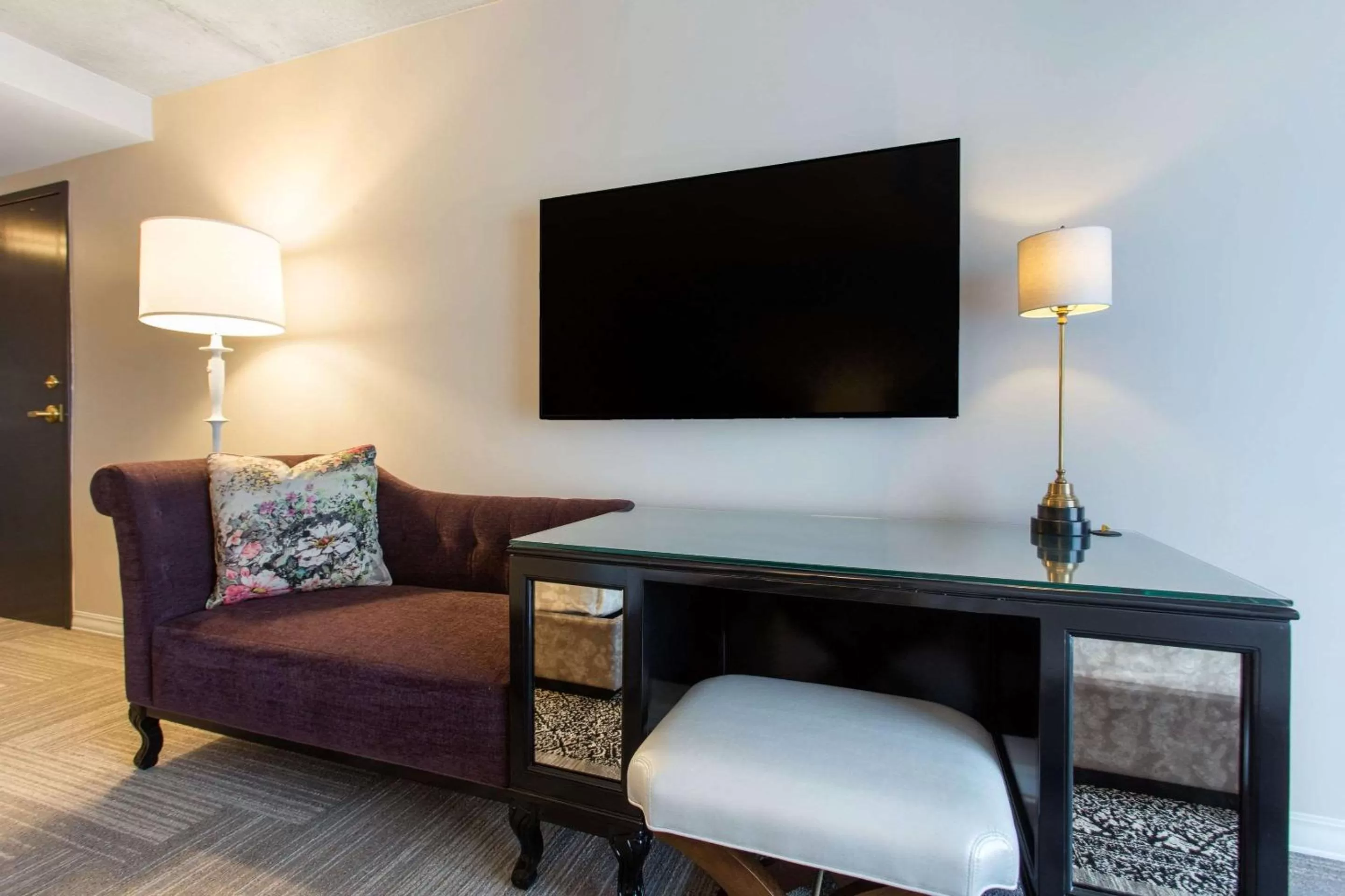 Standard Room, 2 Queen Beds, Hearing and Mobility Accessible, Roll-In Shower, Non Smoking in Cambria Hotel New Orleans Downtown Warehouse District