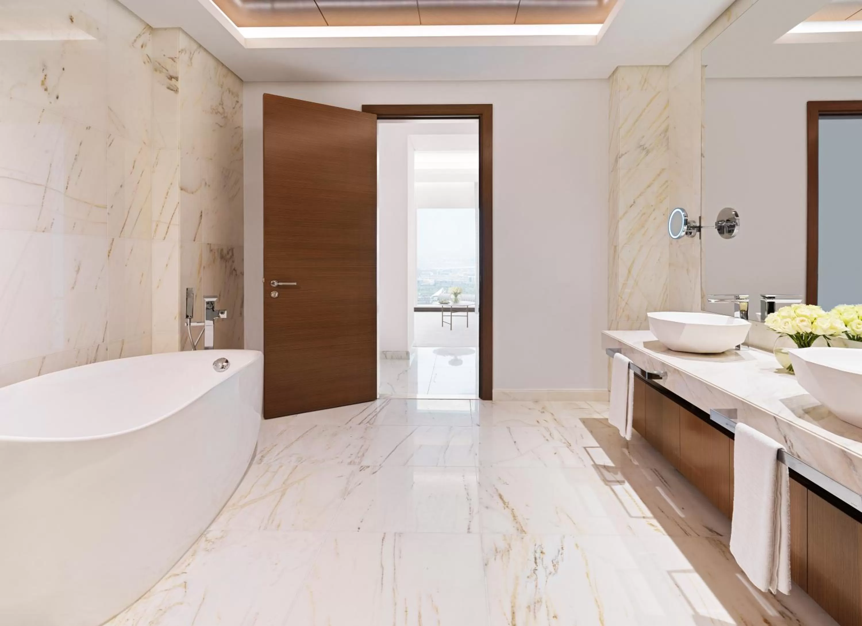 Bathroom in Sofitel Dubai The Obelisk