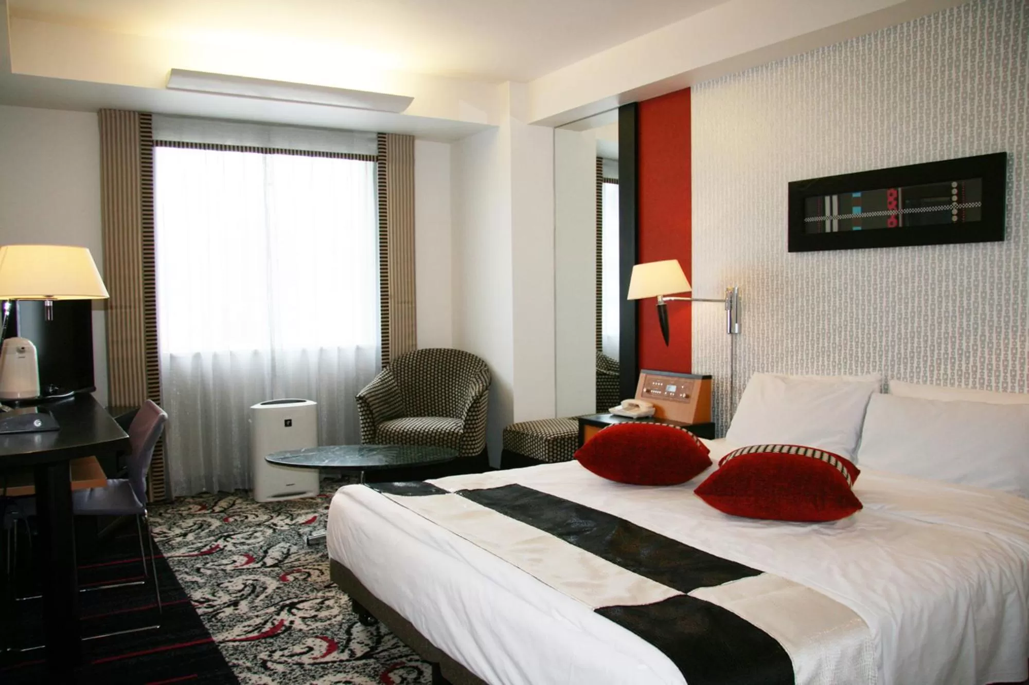 Bed in New Otani Inn Tokyo