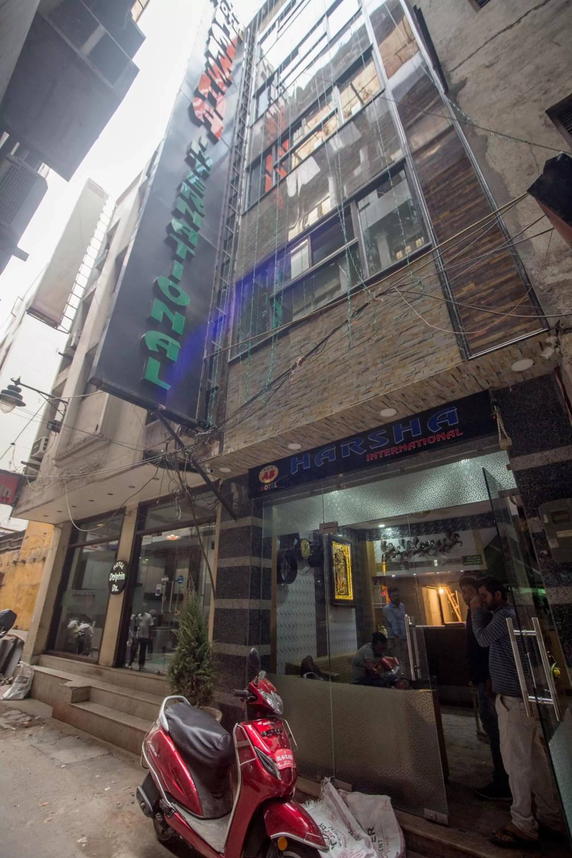 Property building in Hotel Harsha International