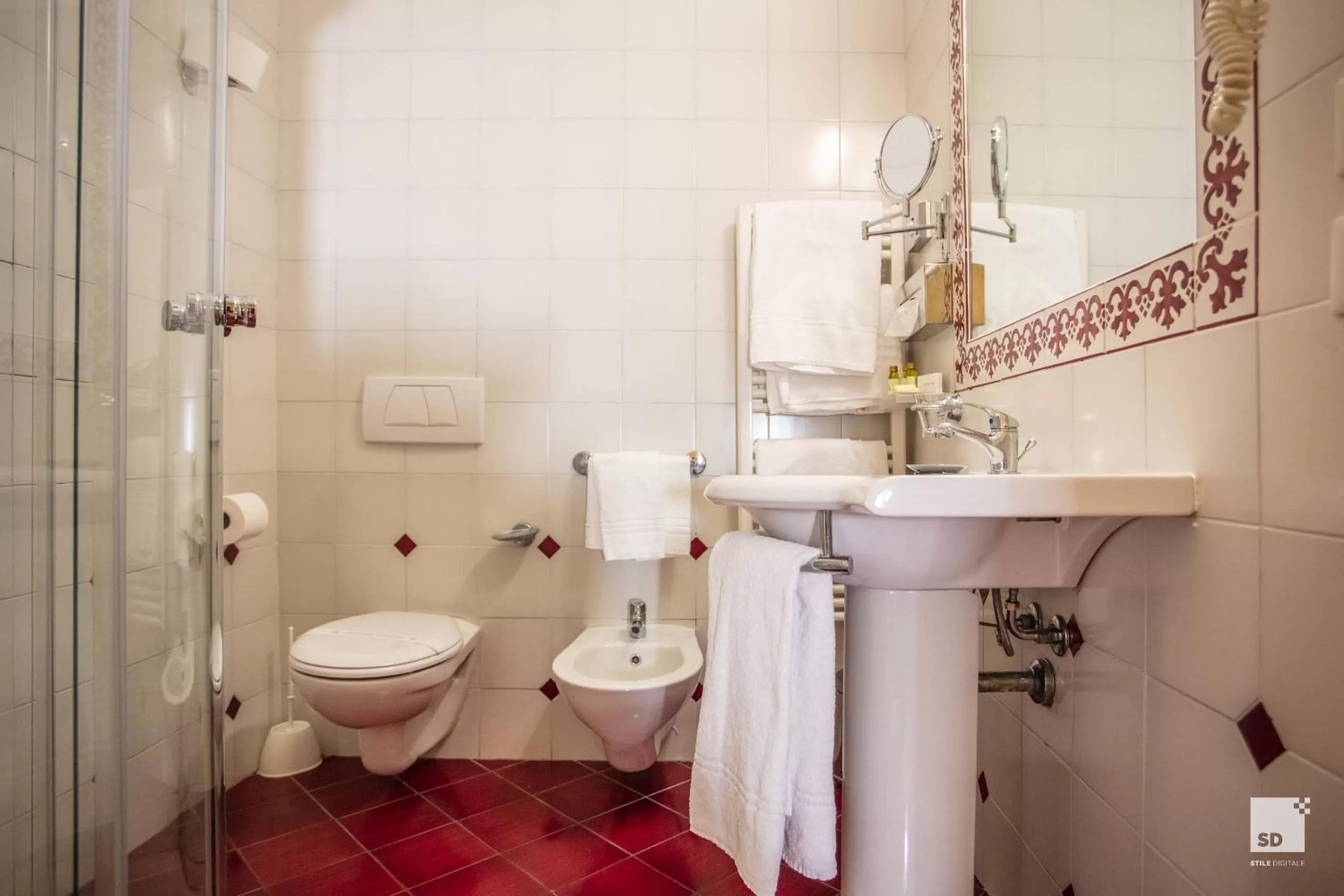 Bathroom in Hotel Alessandro Della Spina