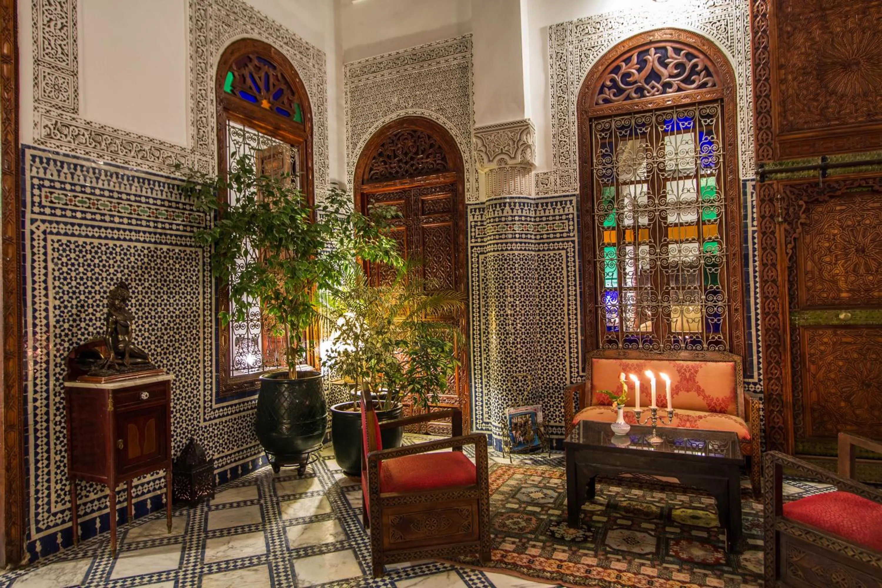 Patio in Riad - Dar Al Andalous