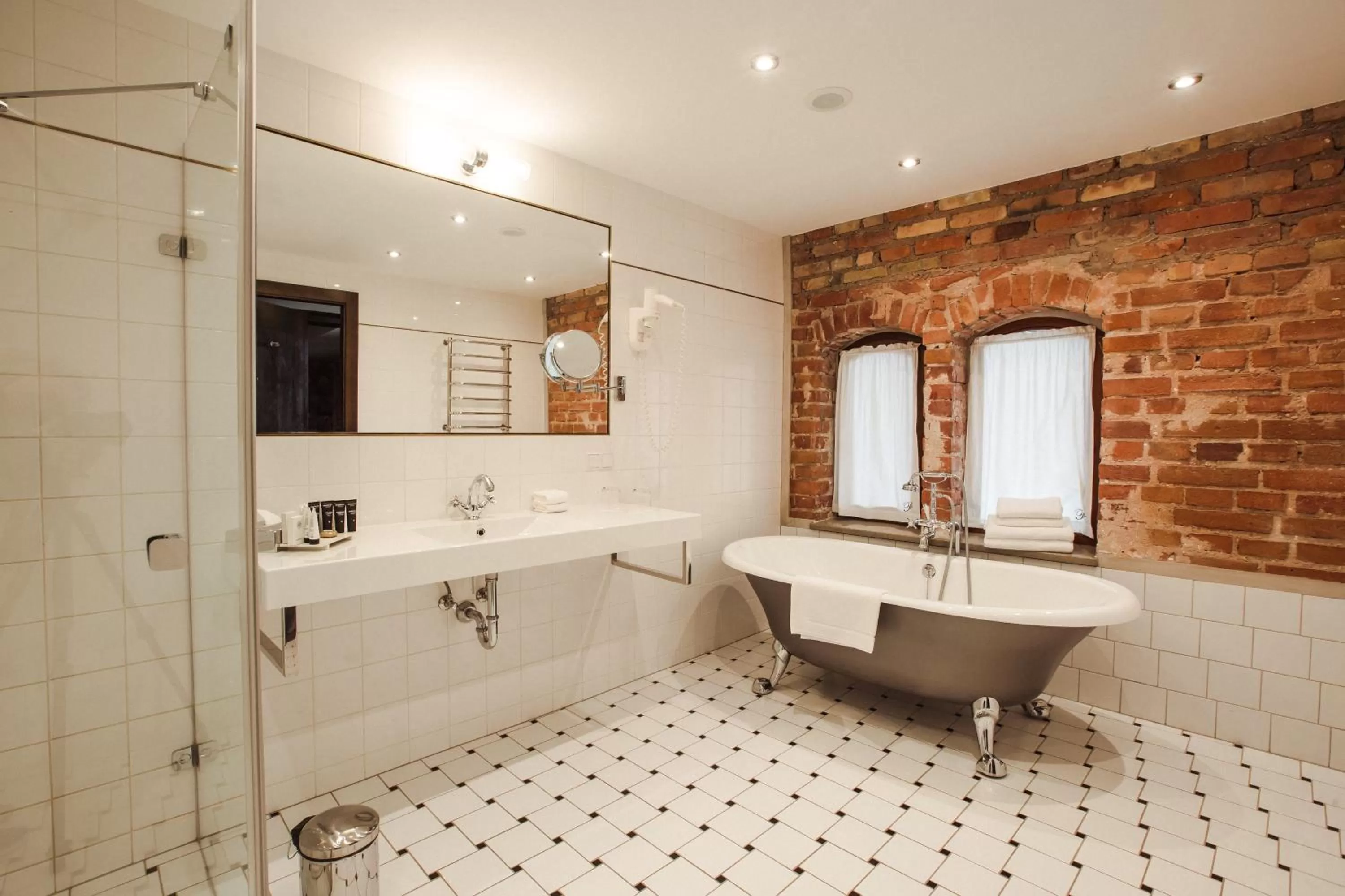 Shower in Promenade Hotel Liepaja