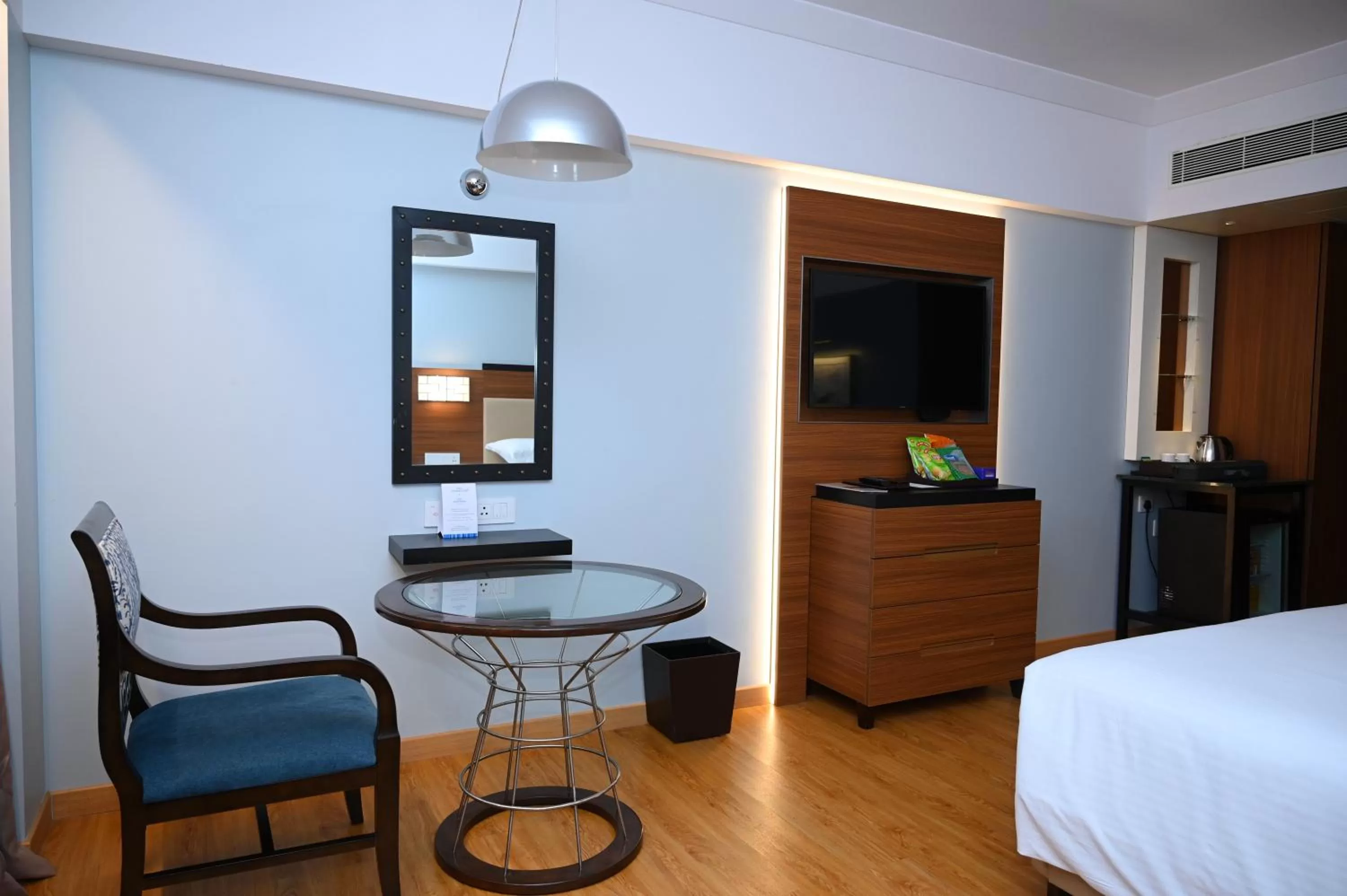 View (from property/room), TV/Entertainment Center in Manjeera Sarovar Premiere