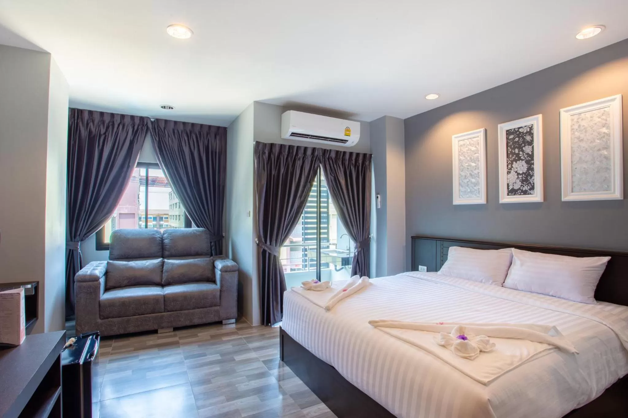 Photo of the whole room, Bed in Grand Inter Hotel