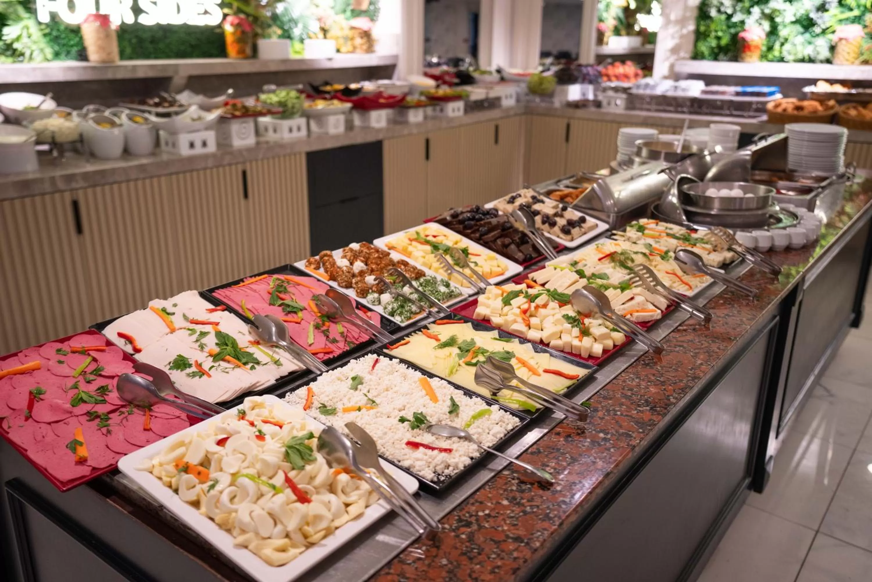 Buffet breakfast in Four Sides Taksim Lion Hotel&Spa