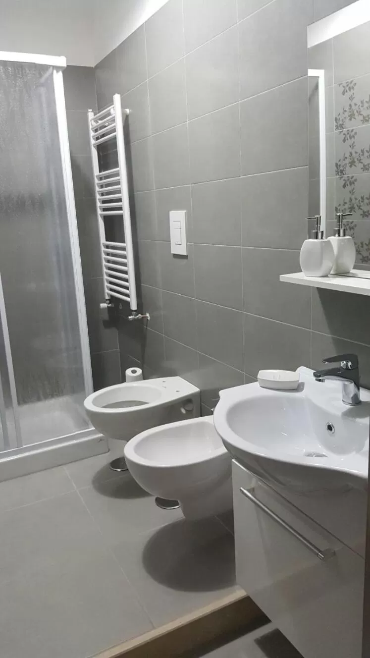 Shower, Bathroom in Pompei Ruins