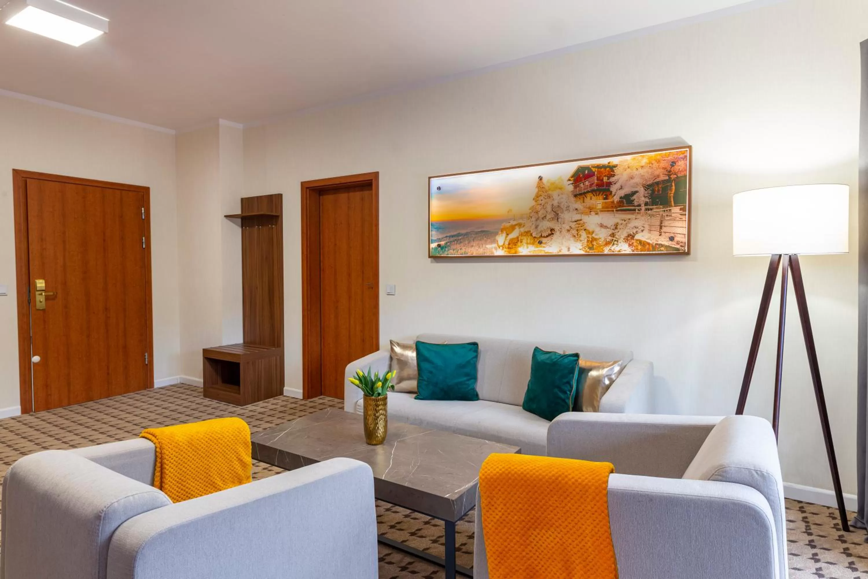 Living room in Hotel Verde Montana Wellness & Spa