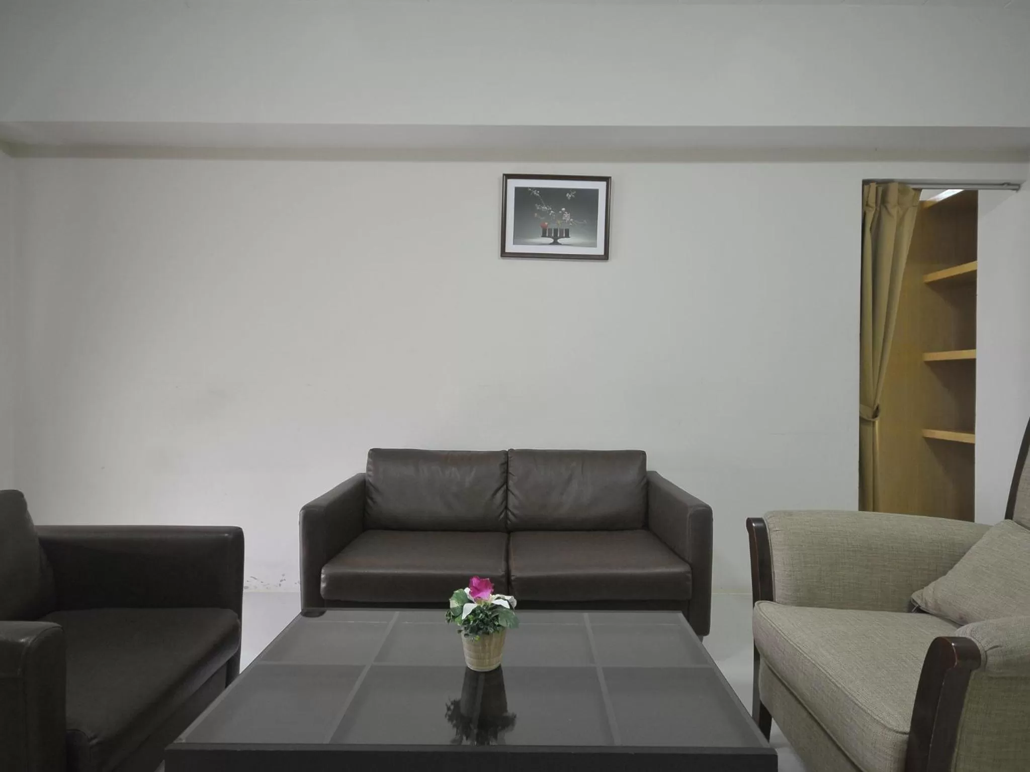 Living room in P Park Residence Charansanitwong