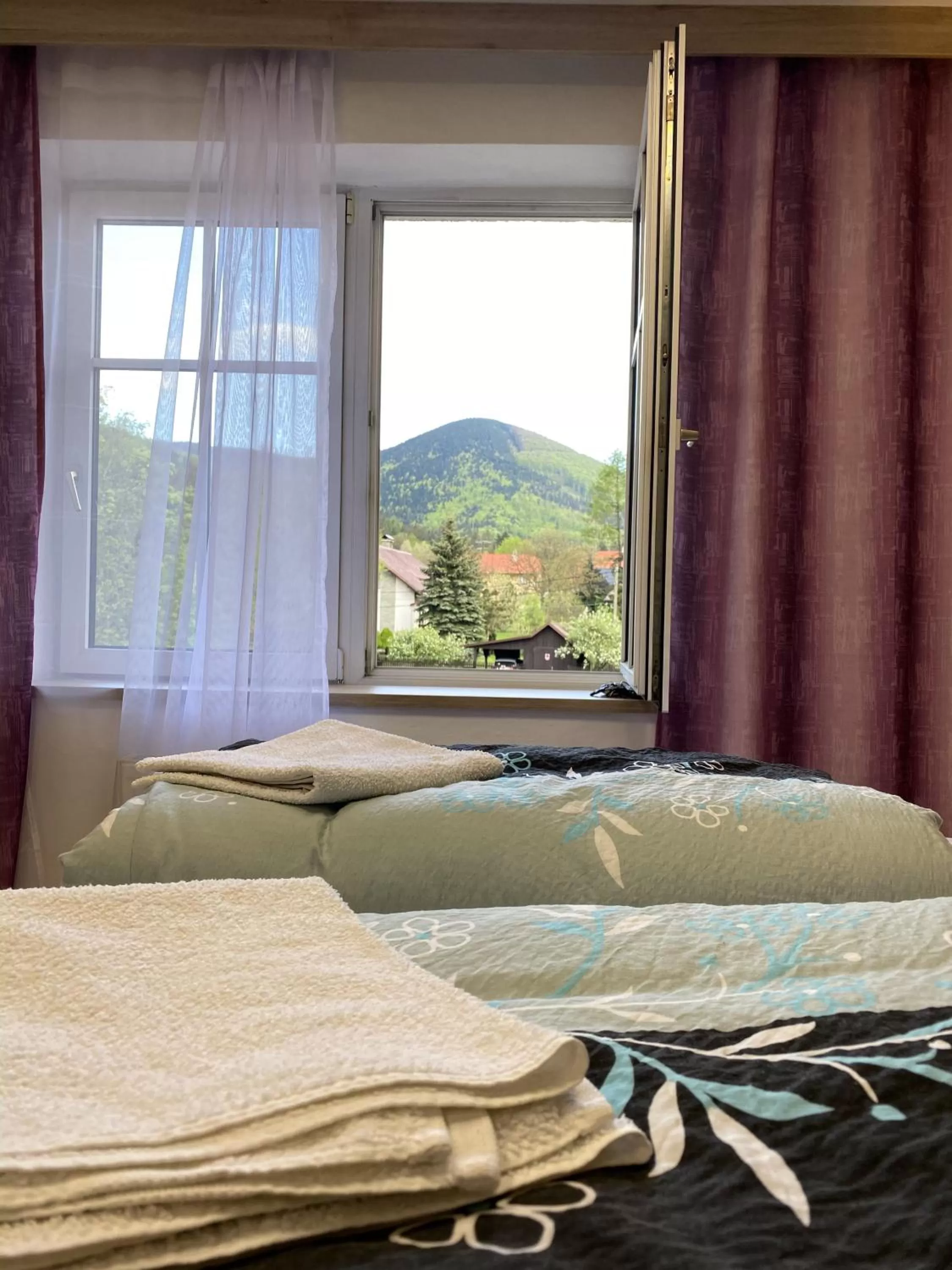 Bed in Hotel U Kociana